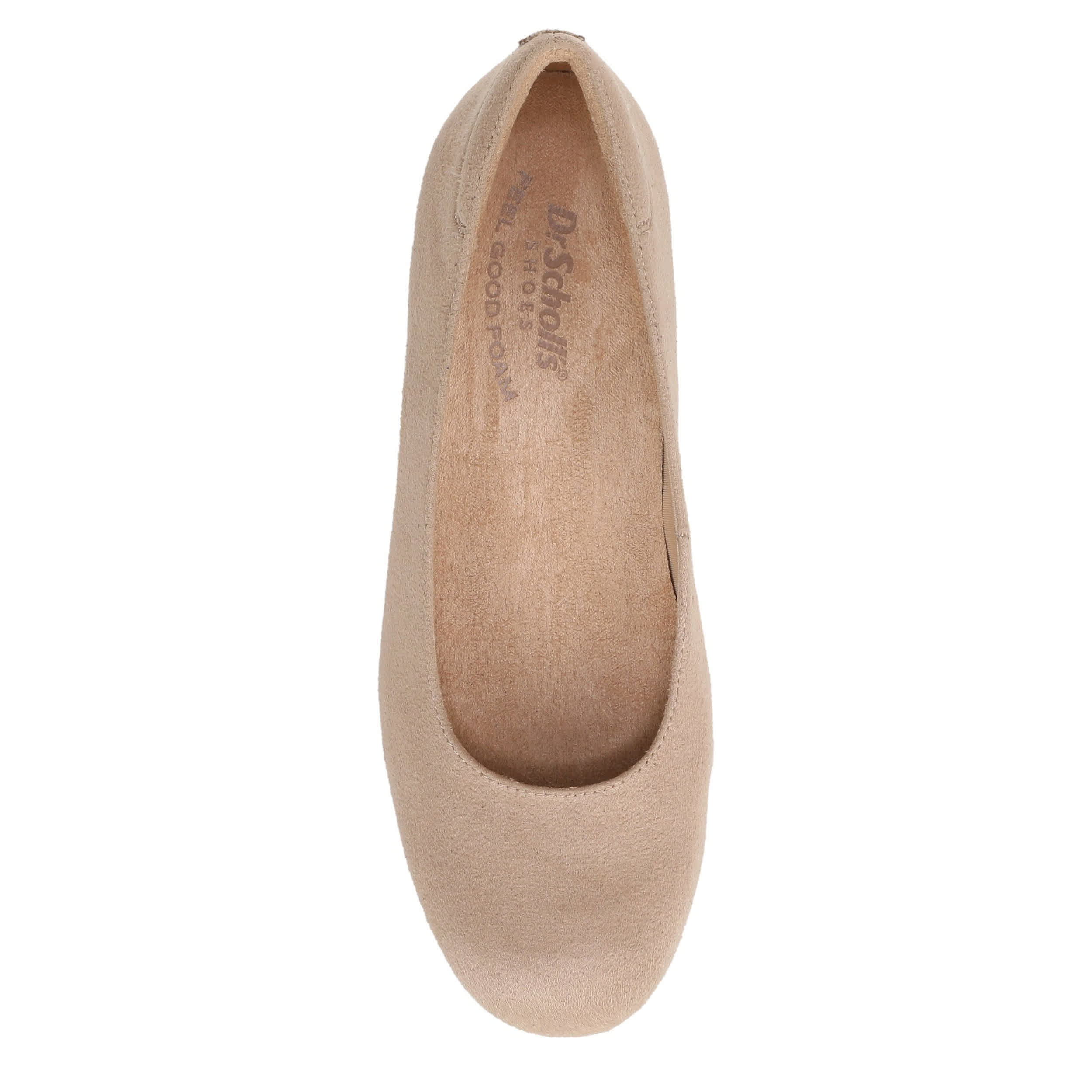DR. SCHOLL'S-WOMENS BE FLEX WEDGE PUMP-SAND & 