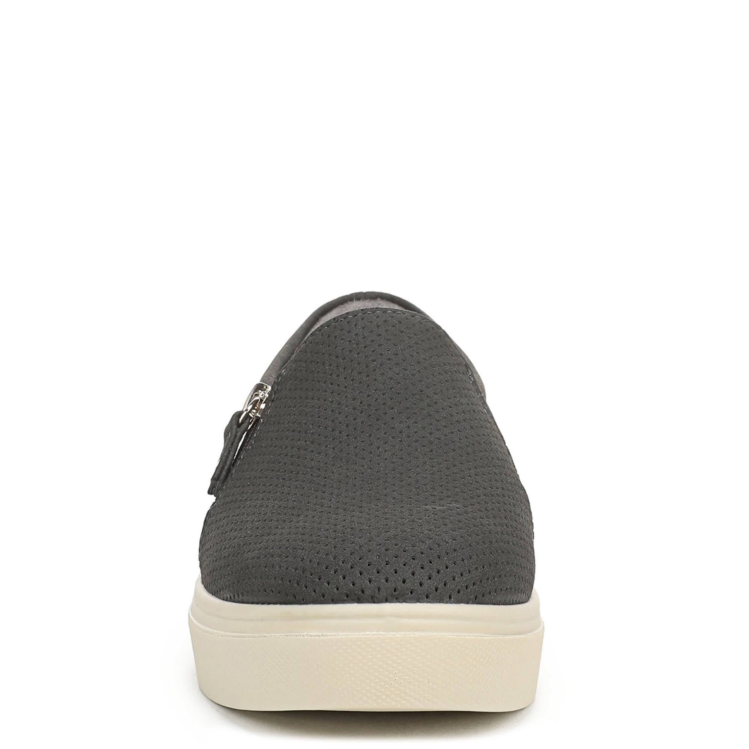 DR. SCHOLL'S-WOMENS MADISON CLOUD ZIP SNEAKER-STONE & 