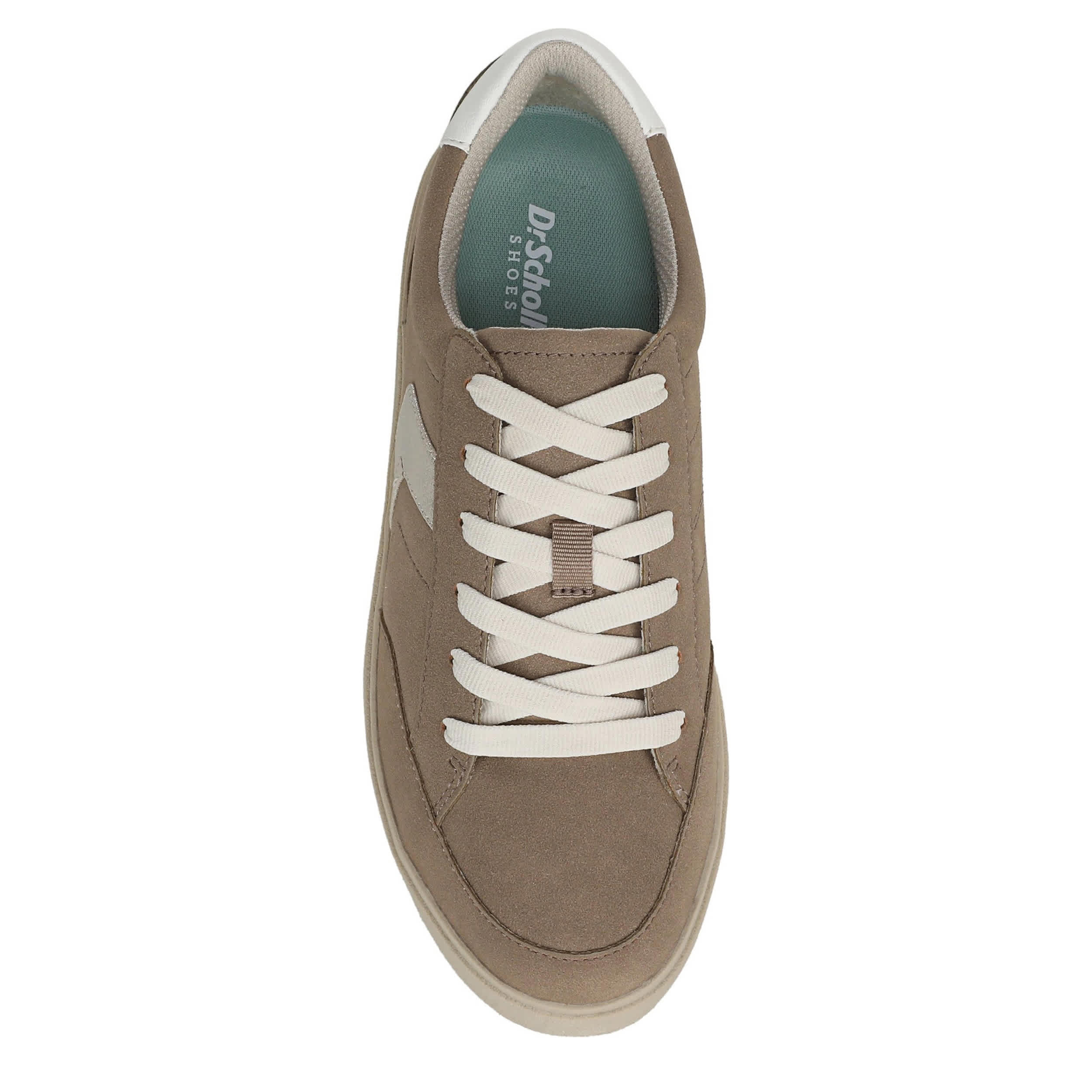 DR. SCHOLL'S-WOMENS MADISON LACE SNEAKER-TAUPE & 