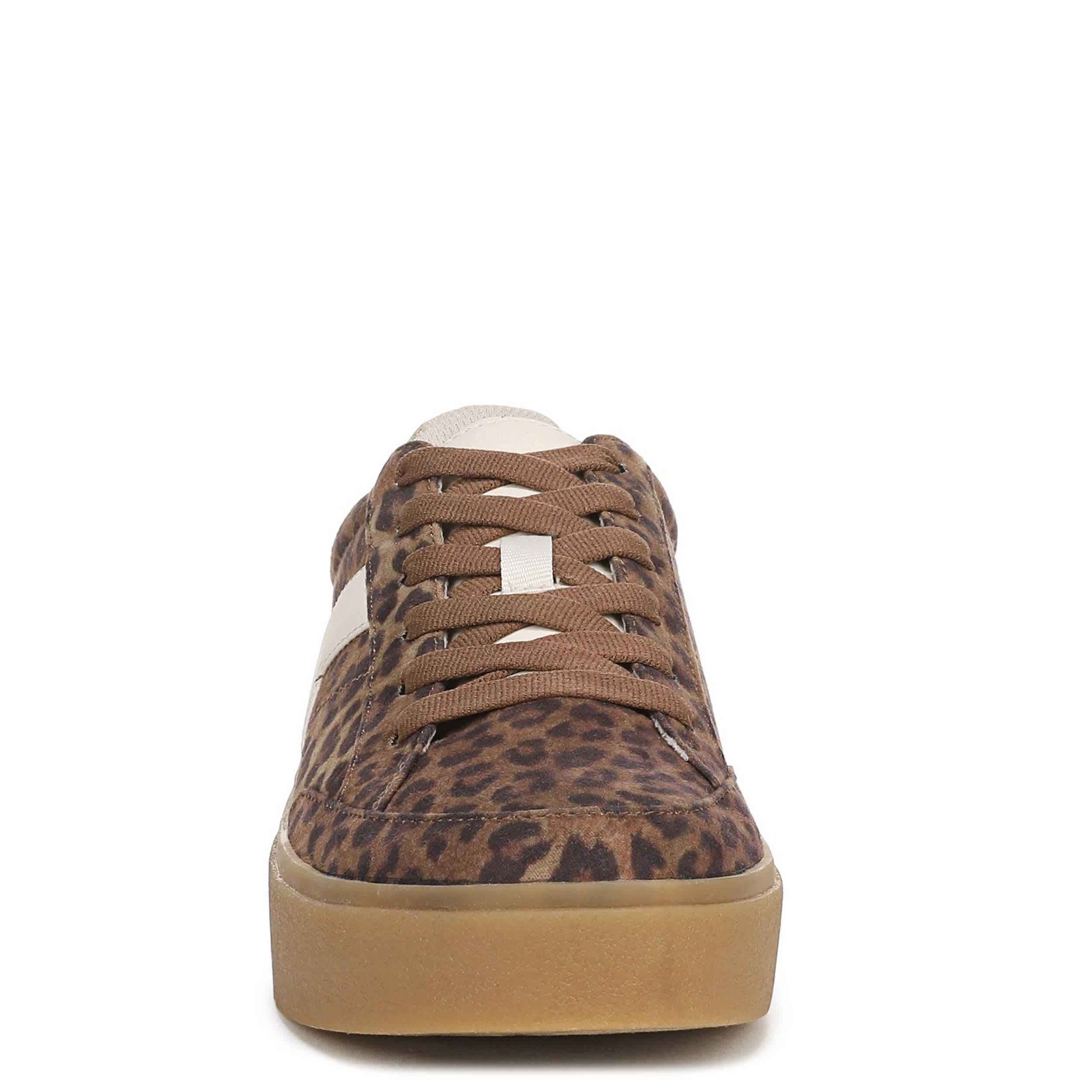 DR. SCHOLL'S-WOMENS MADISON LACE SNEAKER-BROWN & LEOPARD