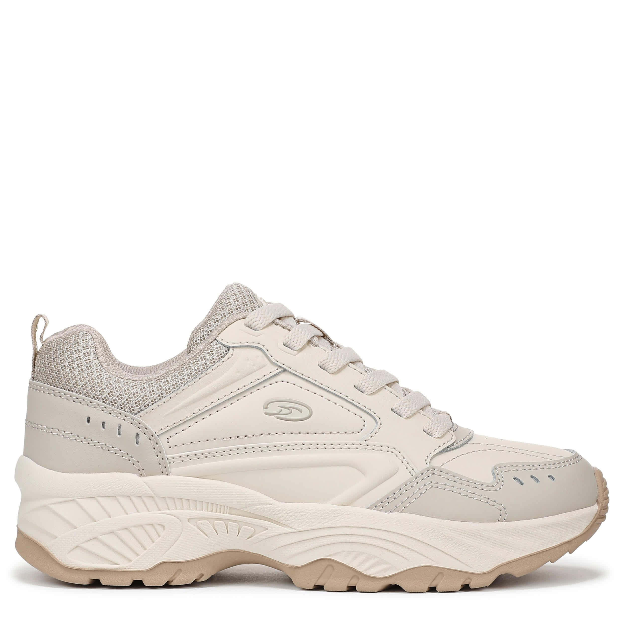 DR. SCHOLL'S-WOMENS SELENA LACE SNEAKER-WHITE & 