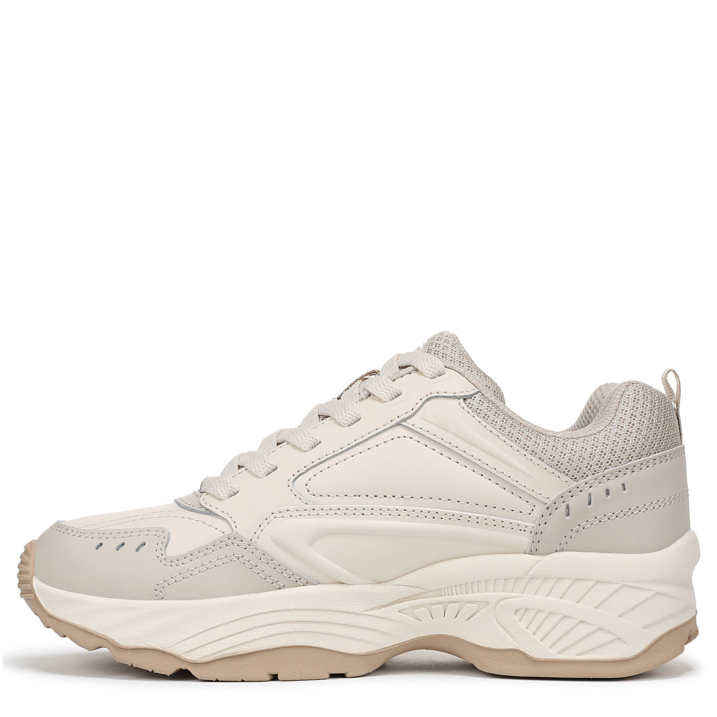 DR. SCHOLL'S-WOMENS SELENA LACE SNEAKER-WHITE & 