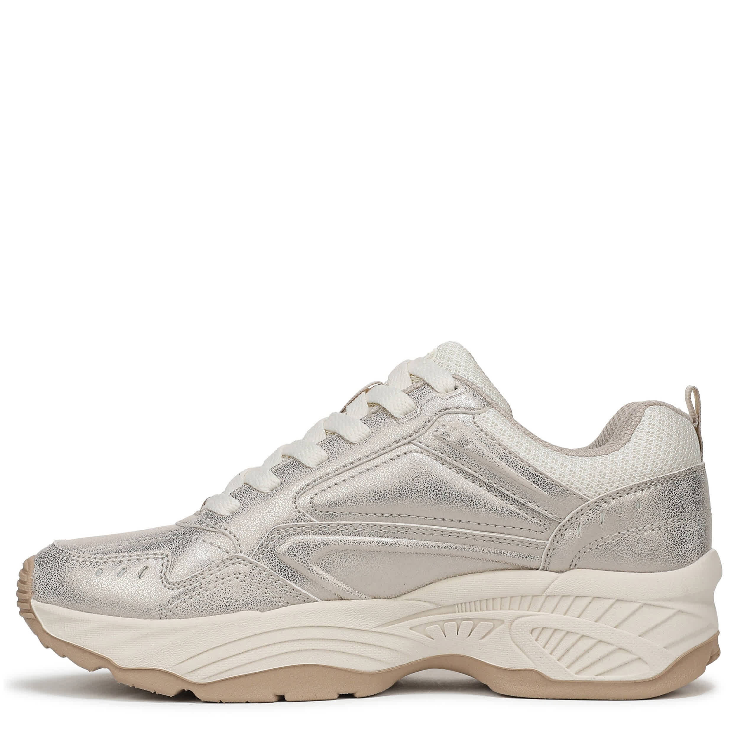 DR. SCHOLL'S-WOMENS SELENA LACE SNEAKER-GOLD & MULTICOLOR