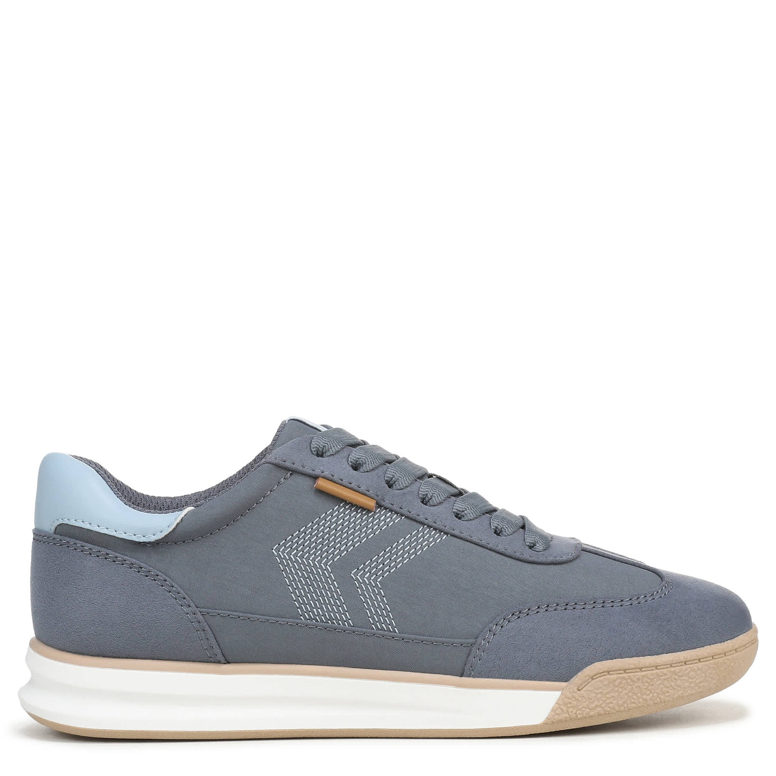 DR. SCHOLL'S-WOMENS THROWBACK RETRO SNEAKER-BLUE & 