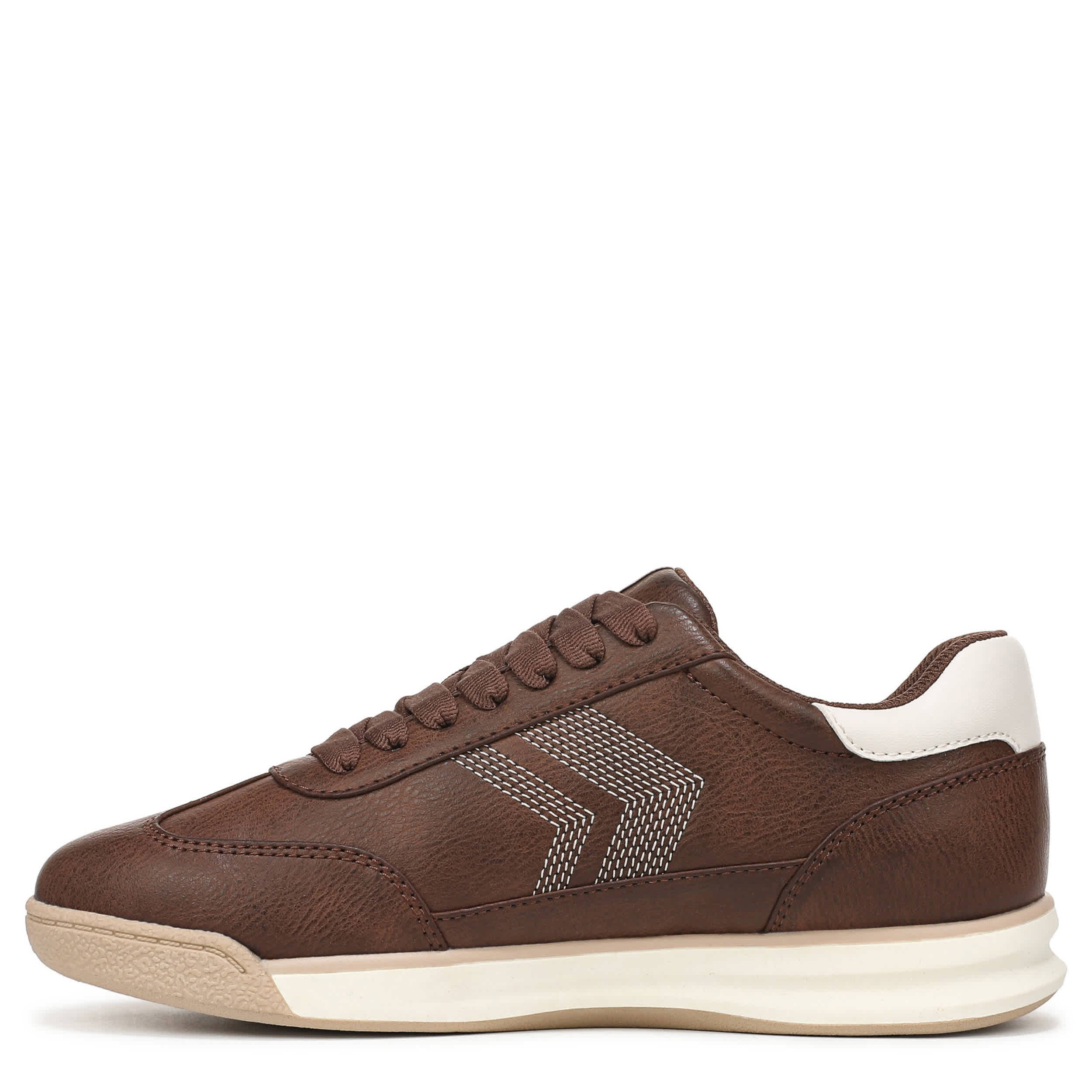 DR. SCHOLL'S-WOMENS THROWBACK RETRO SNEAKER-CHESTNUT & 