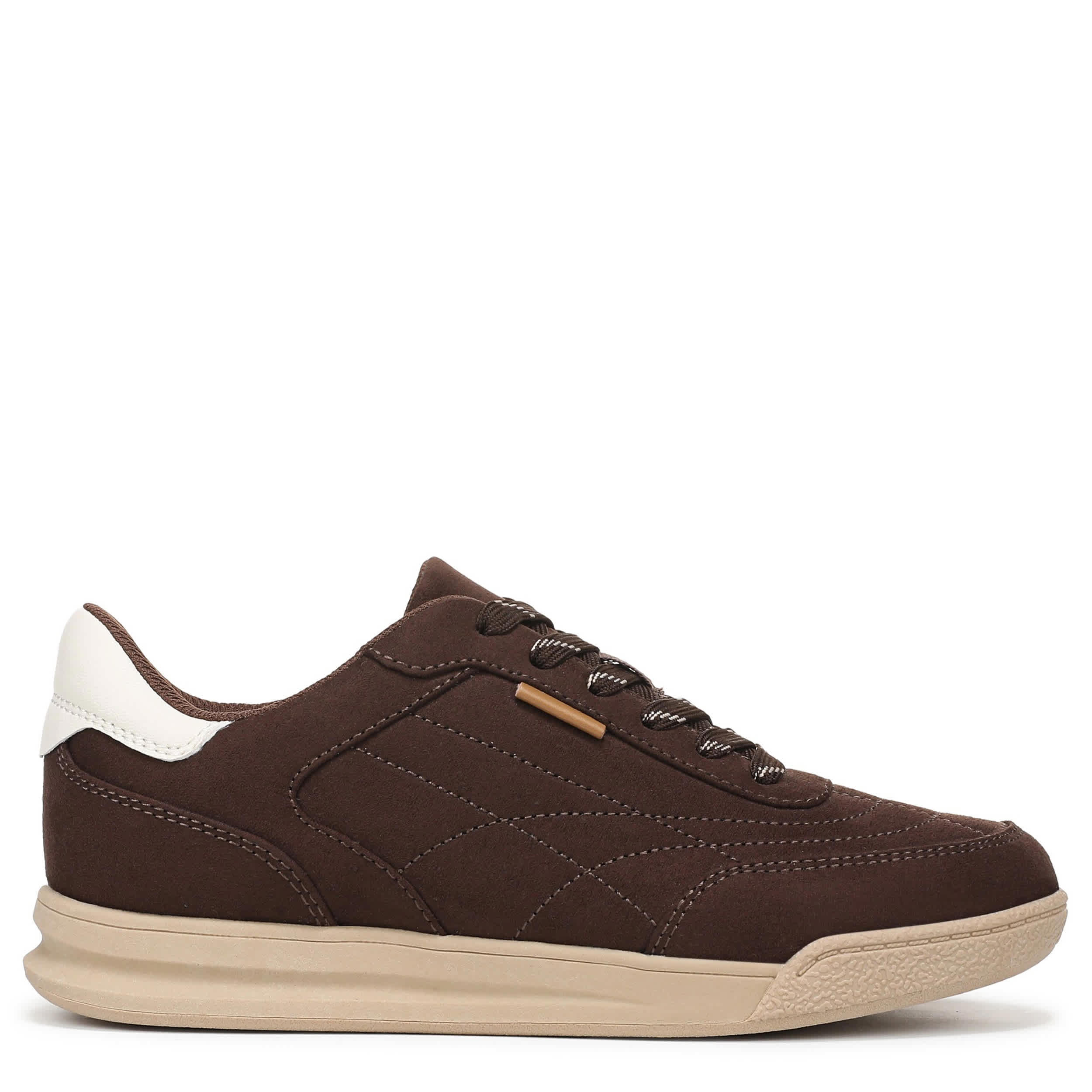 DR. SCHOLL'S-WOMENS THROWBACK LACE SNEAKER-CORDOVAN & 
