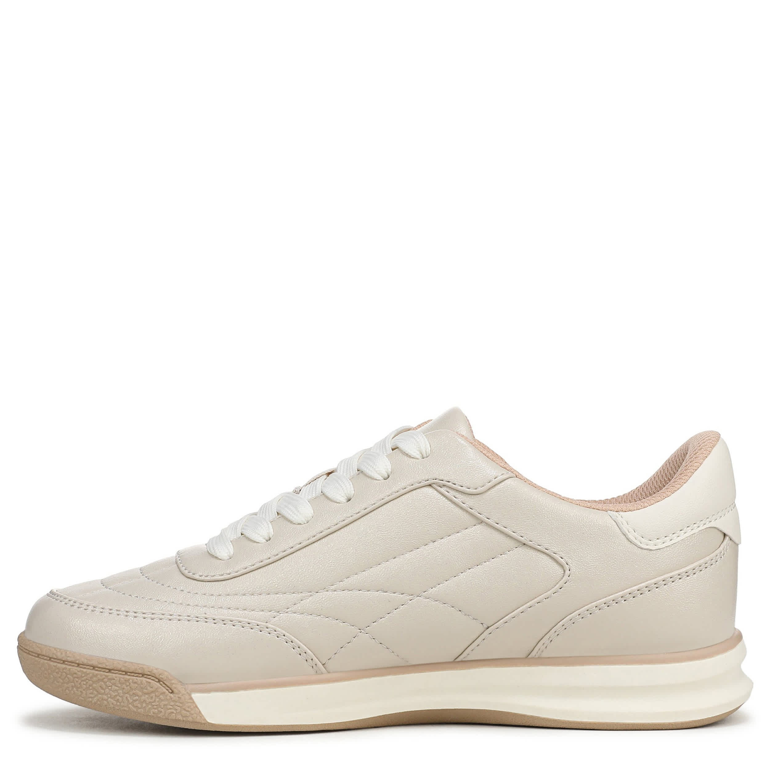 DR. SCHOLL'S-WOMENS THROWBACK LACE SNEAKER-CHAMPAGNE & 