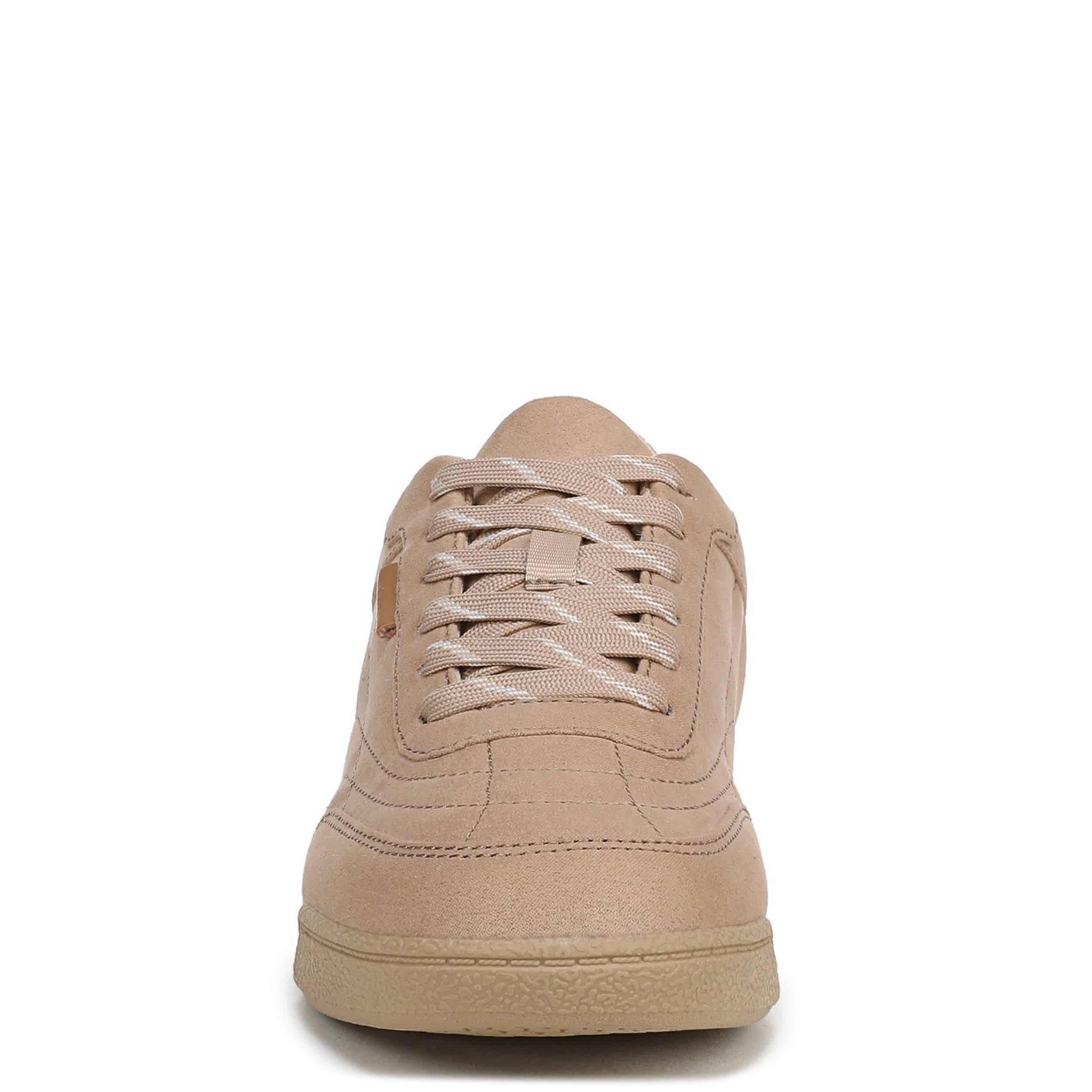 DR. SCHOLL'S-WOMENS THROWBACK LACE SNEAKER-SAND & 