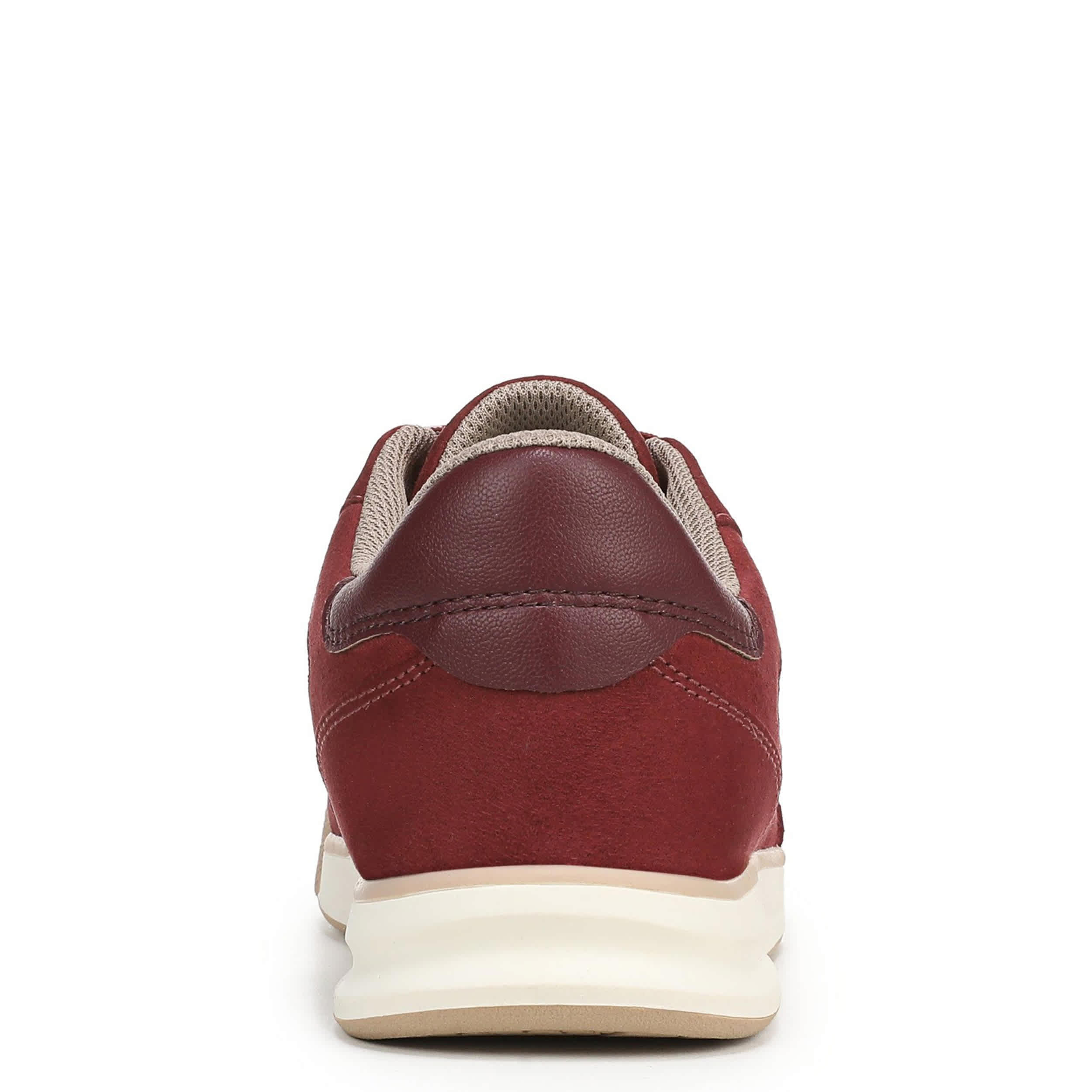 DR. SCHOLL'S-WOMENS THROWBACK LACE SNEAKER-BURGUNDY & 