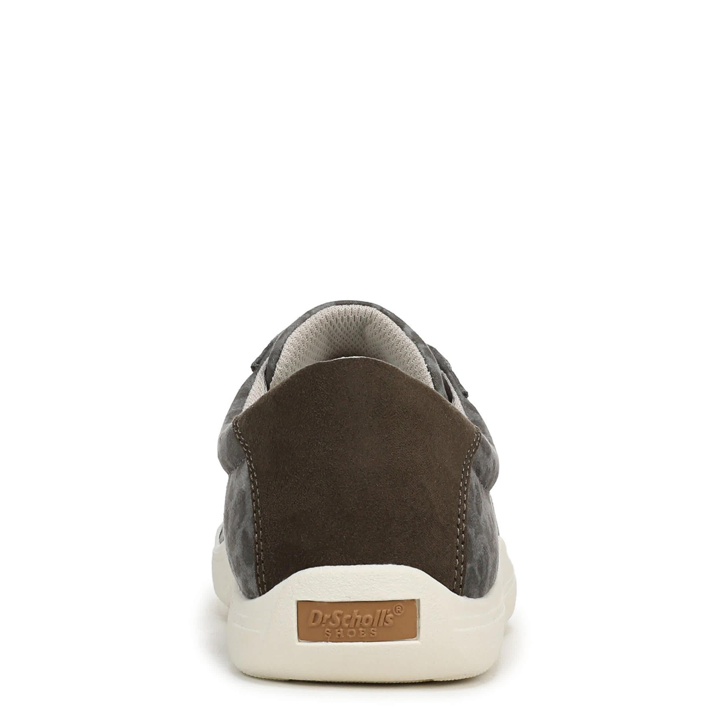 DR. SCHOLL'S-WOMENS BE BRIGHT SNEAKER-OLIVE & PALE GREEN
