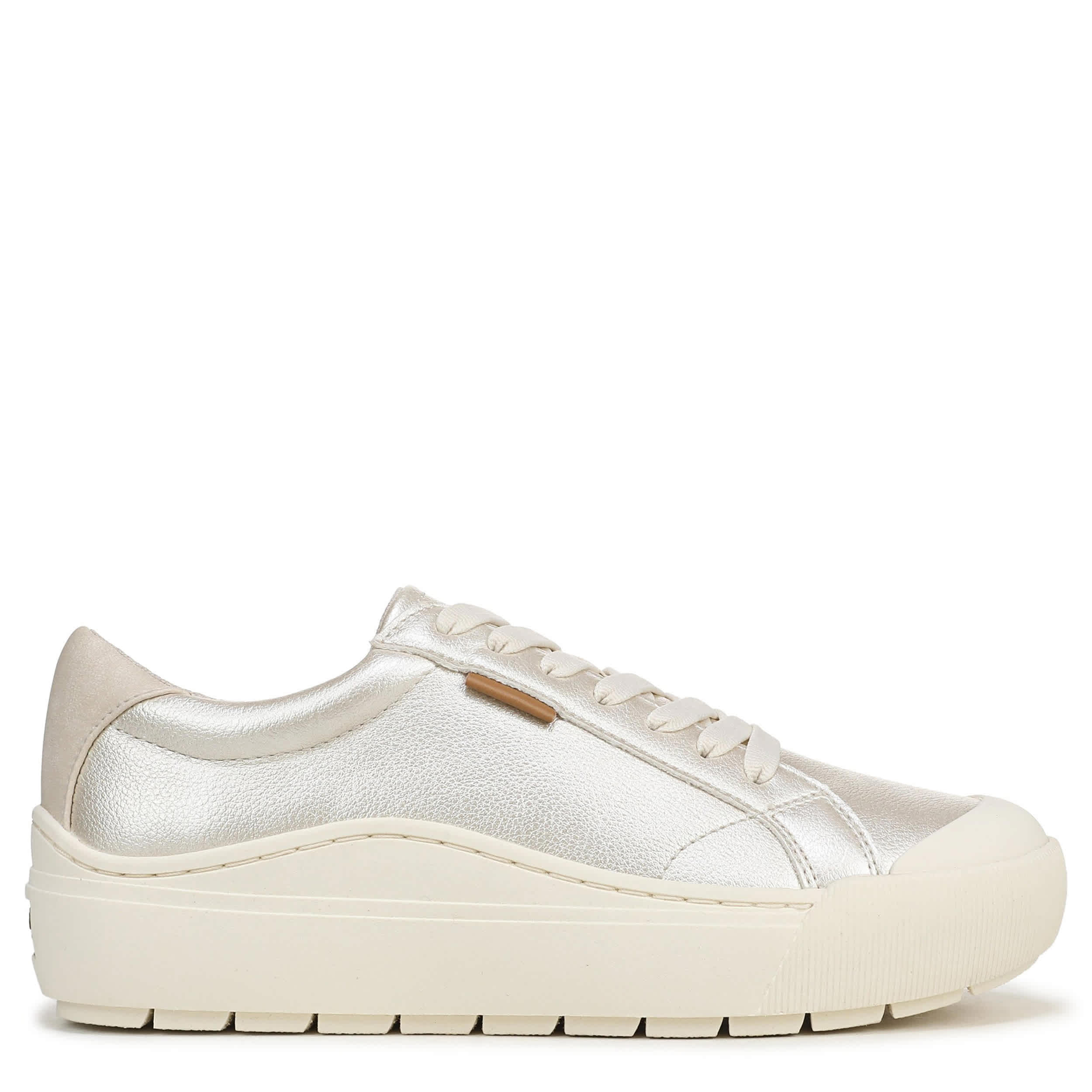 DR. SCHOLL'S-WOMENS TIME OFF SNEAKER-OFF WHITE & 
