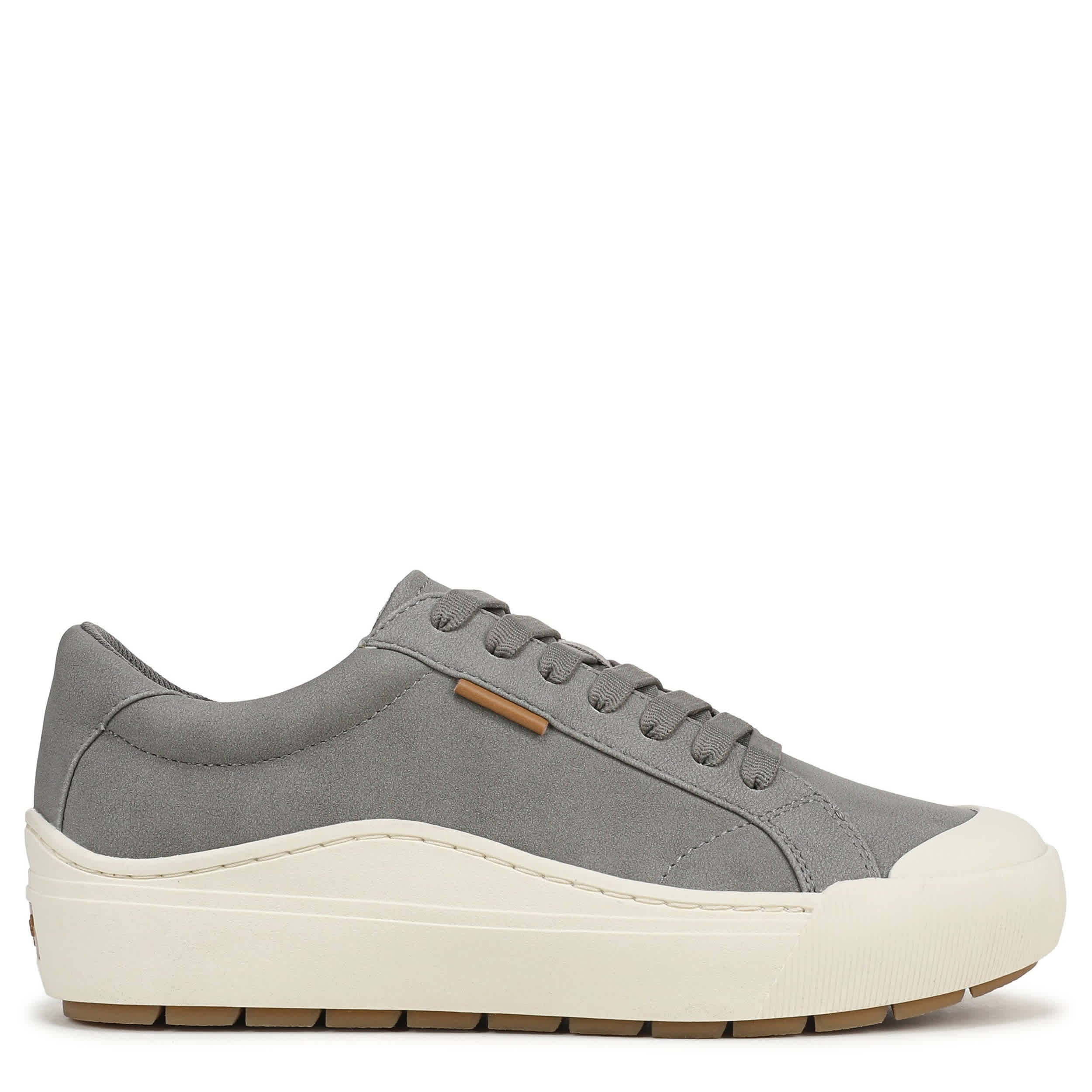 DR. SCHOLL'S-WOMENS TIME OFF SNEAKER-GREY & 