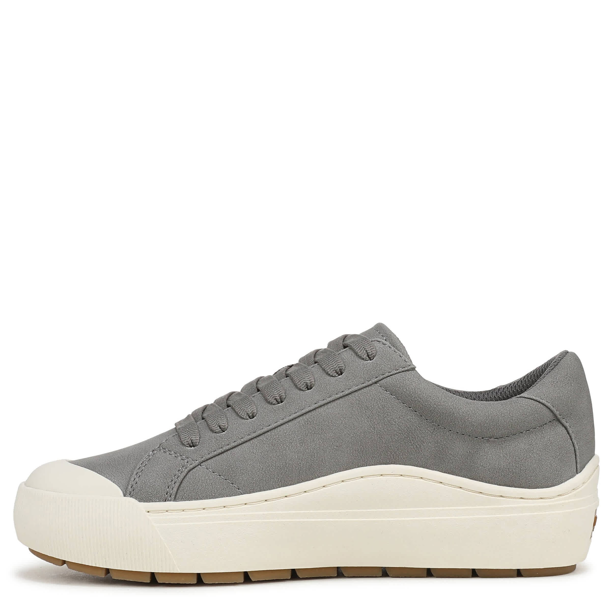 DR. SCHOLL'S-WOMENS TIME OFF SNEAKER-GREY & 