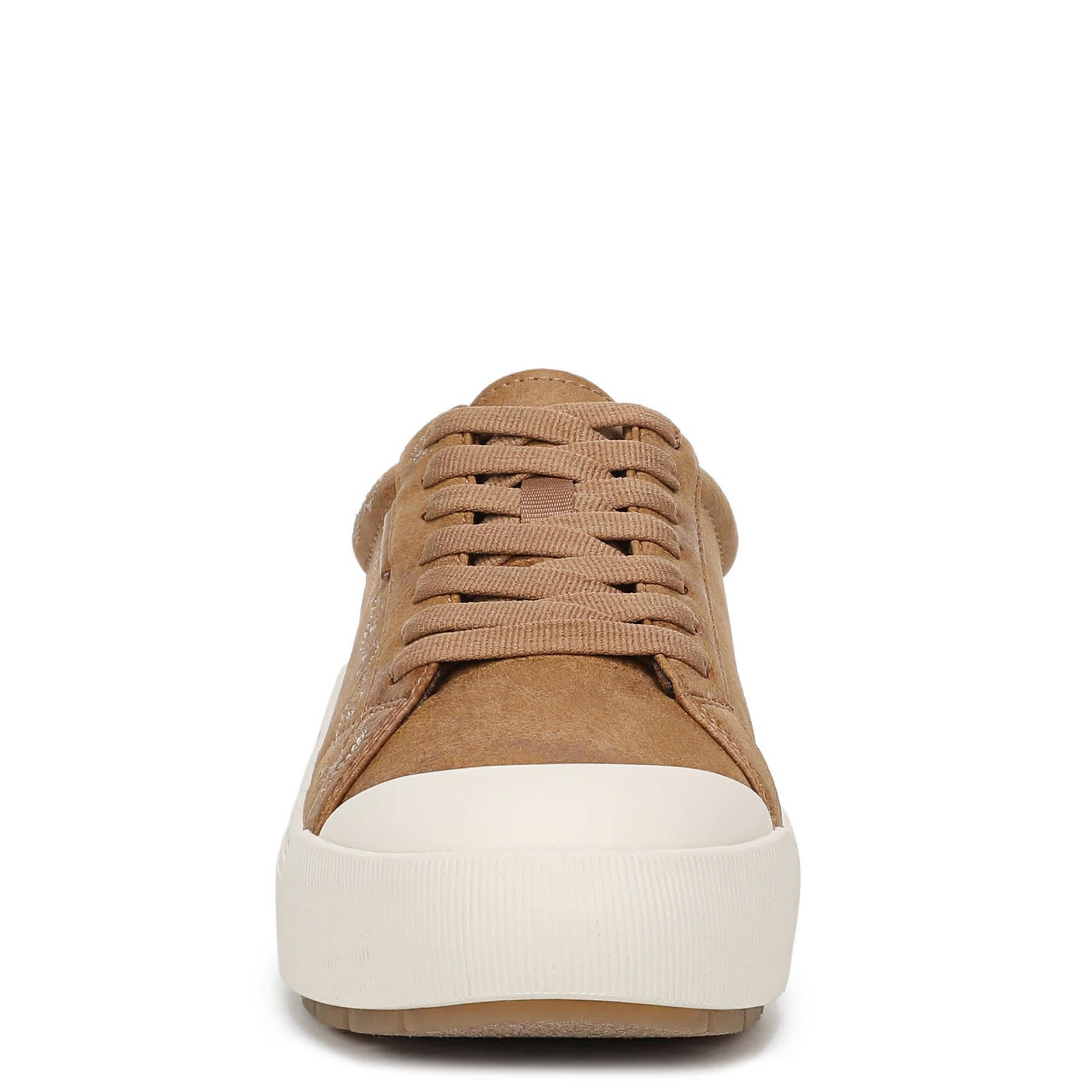 DR. SCHOLL'S-WOMENS TIME OFF SNEAKER-DARK TAN & 