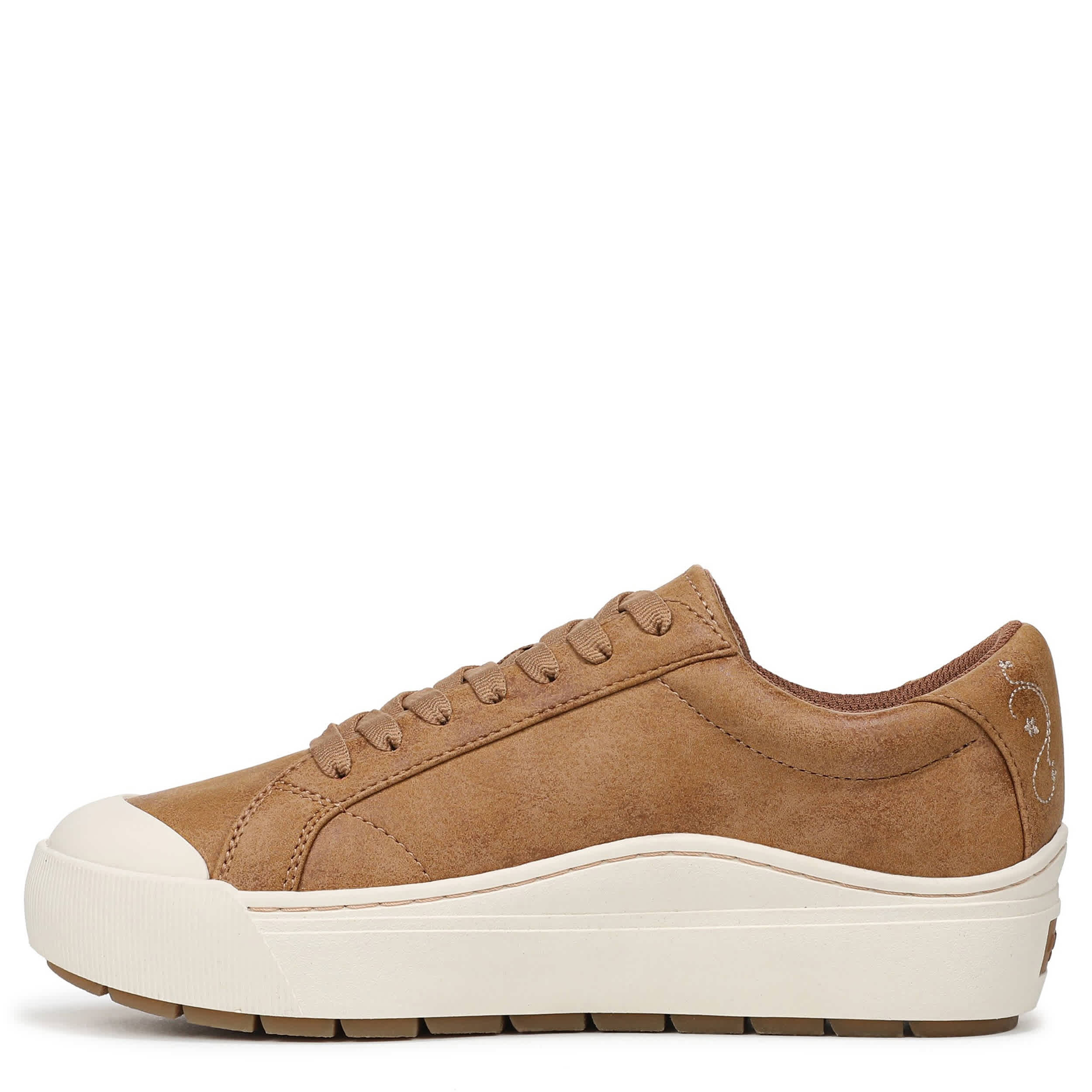 DR. SCHOLL'S-WOMENS TIME OFF SNEAKER-DARK TAN & 