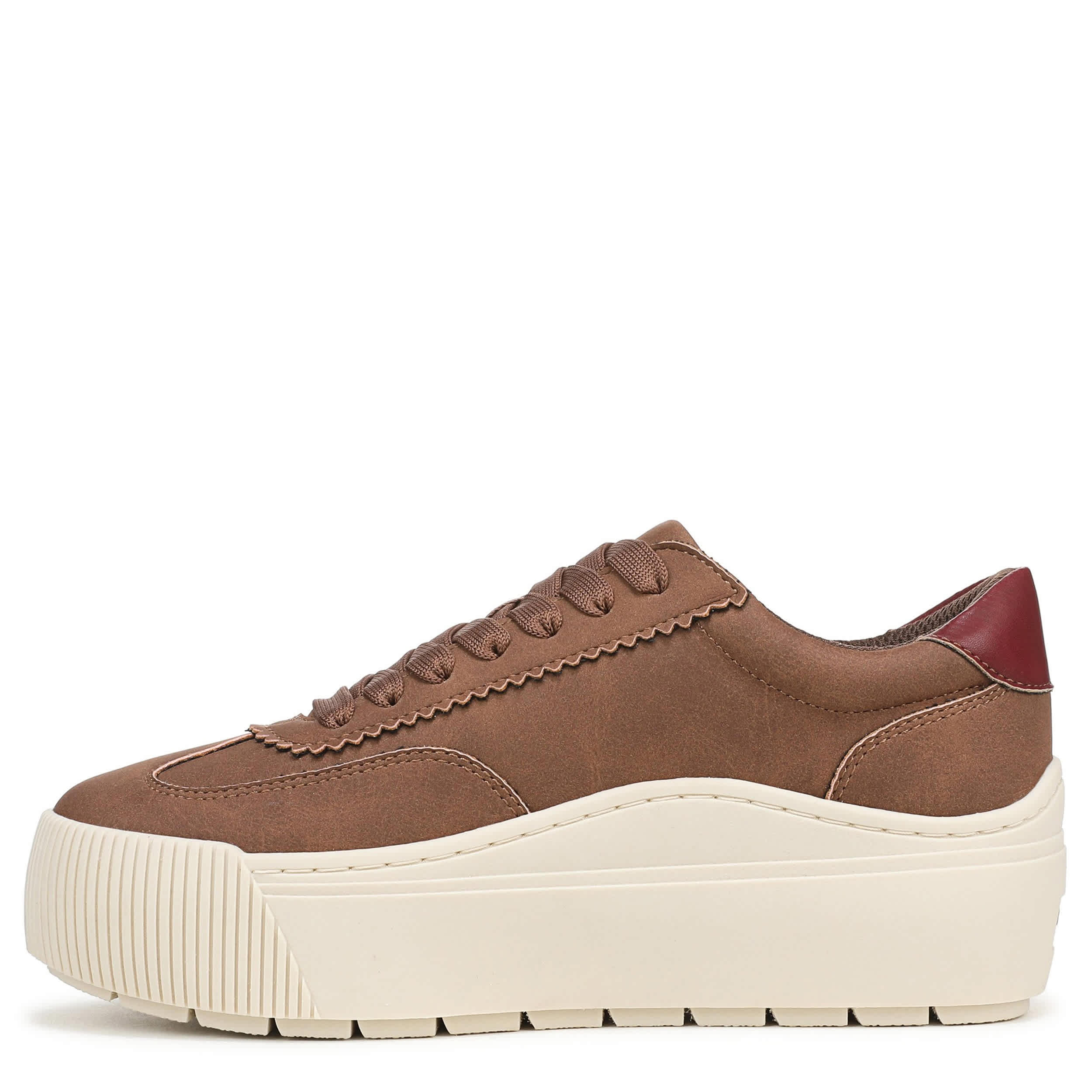 DR. SCHOLL'S-WOMENS TIME OFF MOST SNEAKER-CHESTNUT & 