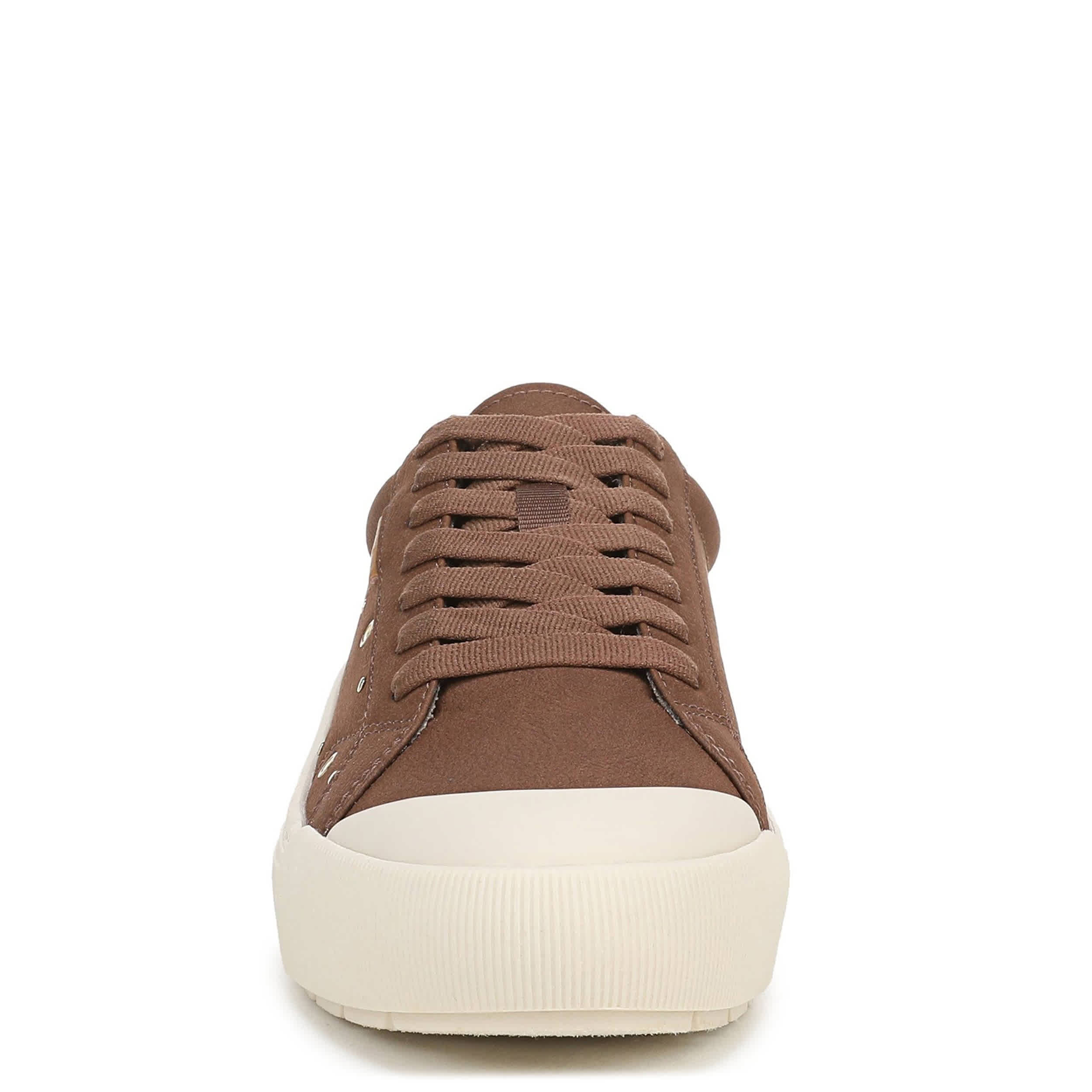 DR. SCHOLL'S-WOMENS TIME OFF STUD SNEAKER-CHESTNUT & 