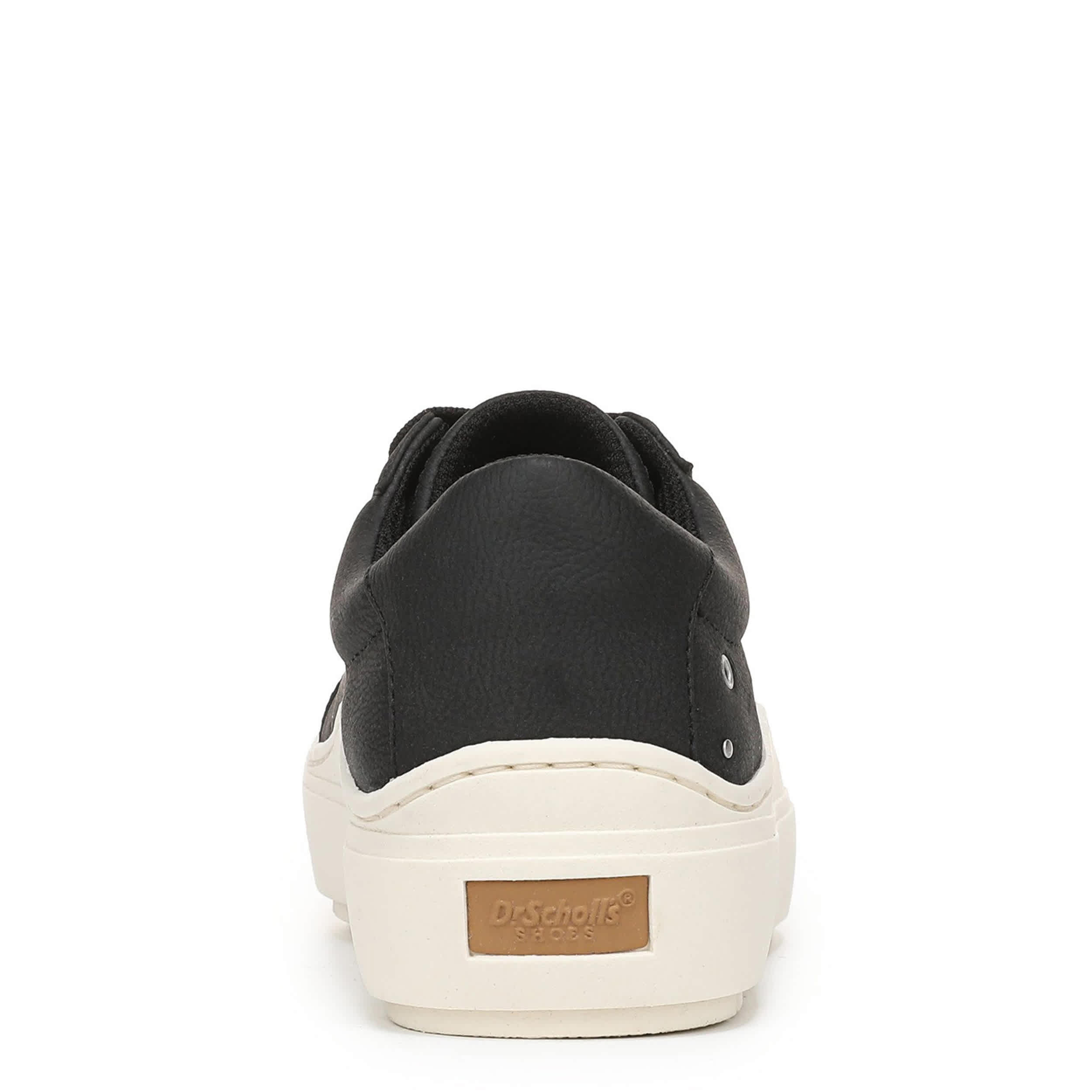 DR. SCHOLL'S-WOMENS TIME OFF STUD SNEAKER-BLACK & 