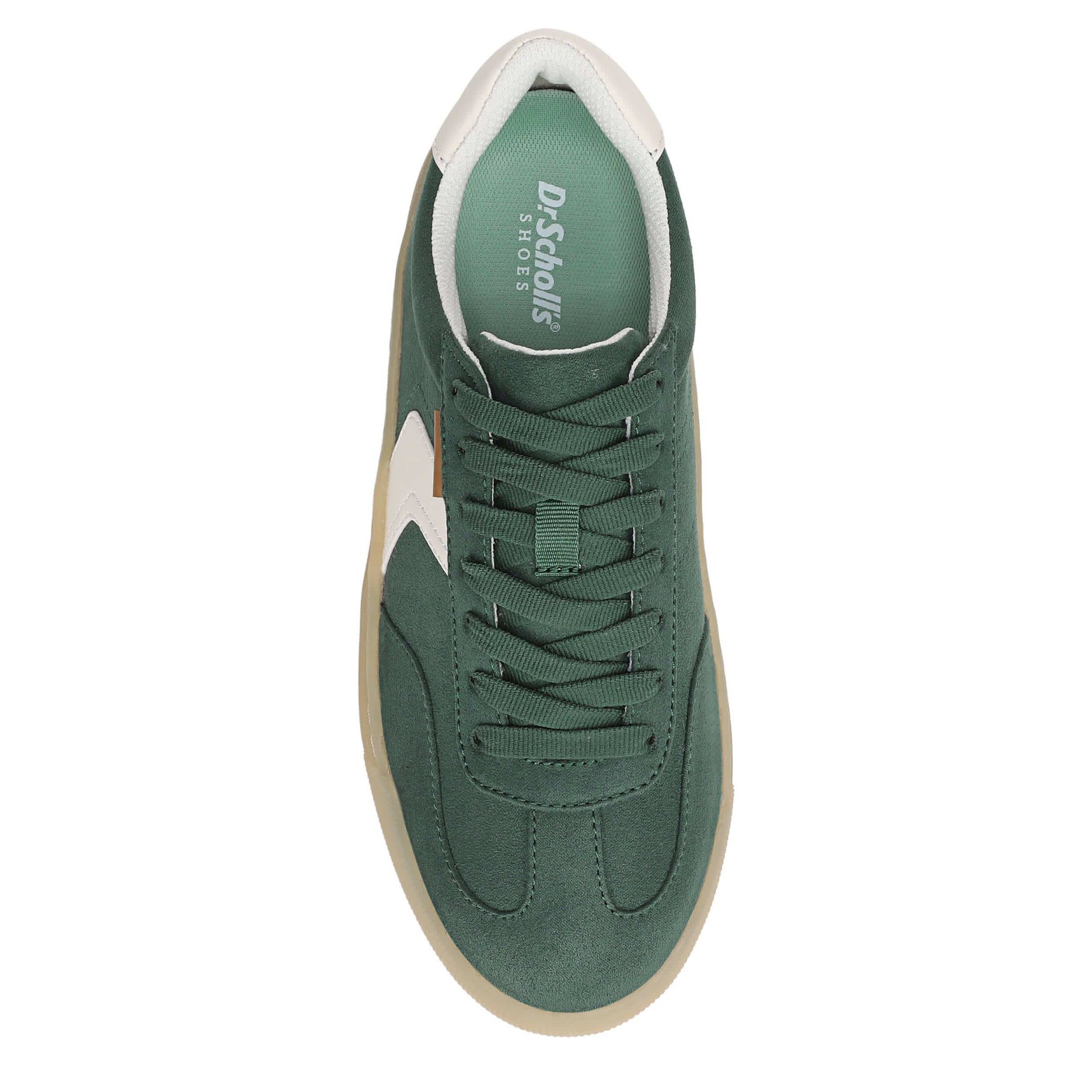 DR. SCHOLL'S-WOMENS TIME OFF WIN SNEAKER-GREEN & 