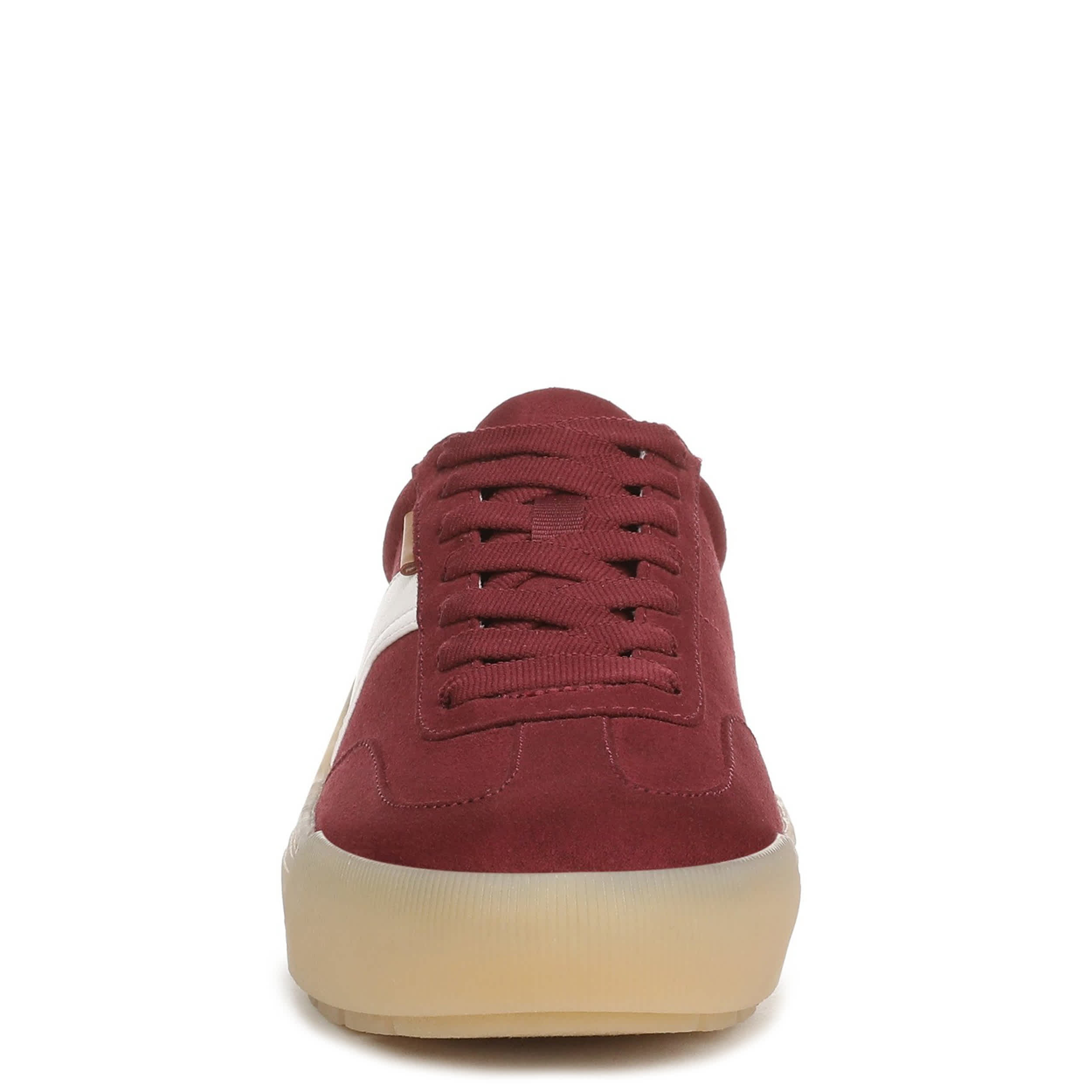 DR. SCHOLL'S-WOMENS TIME OFF WIN SNEAKER-DARK RED & 
