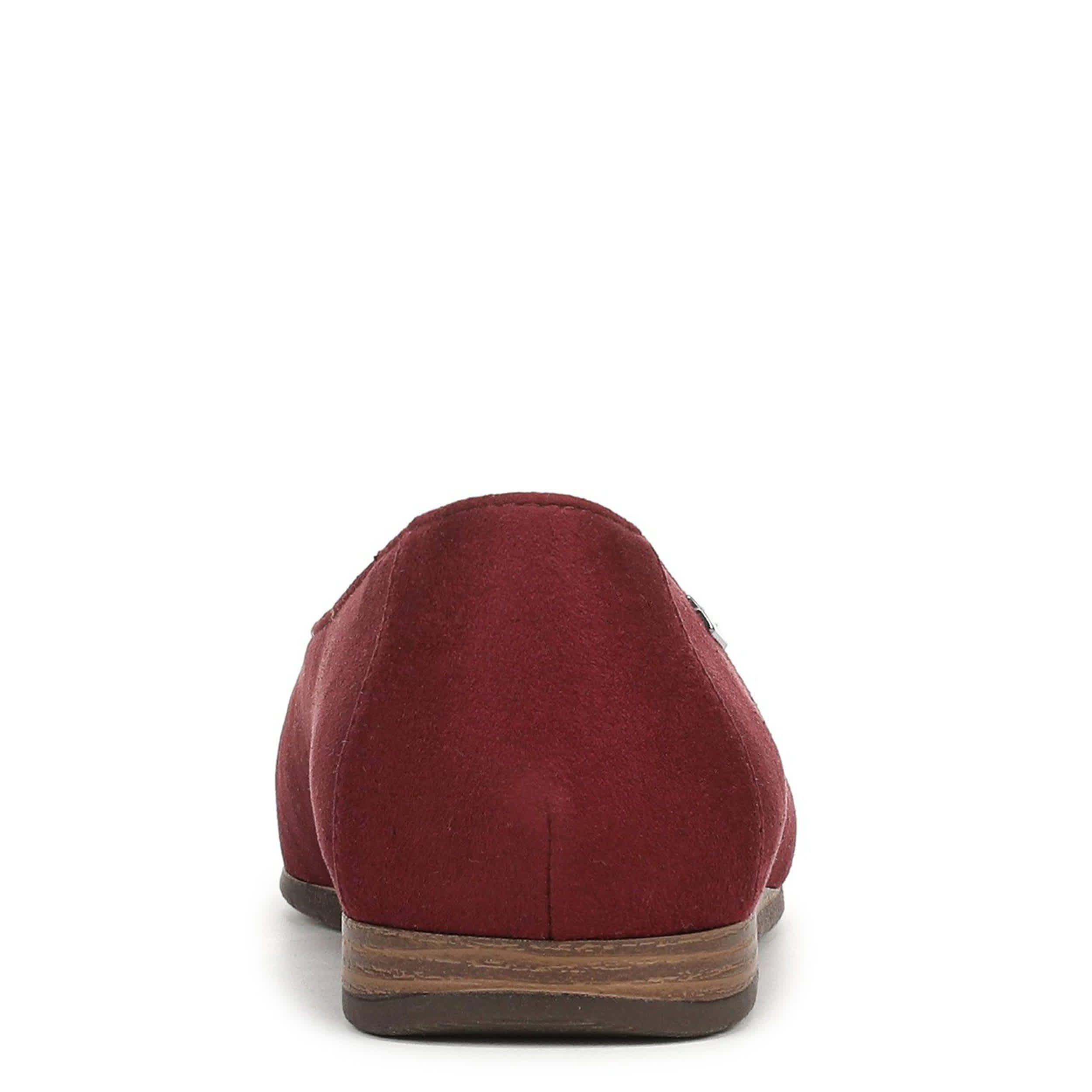DR. SCHOLL'S-WOMENS VIOLET FLAT-BURGUNDY & 