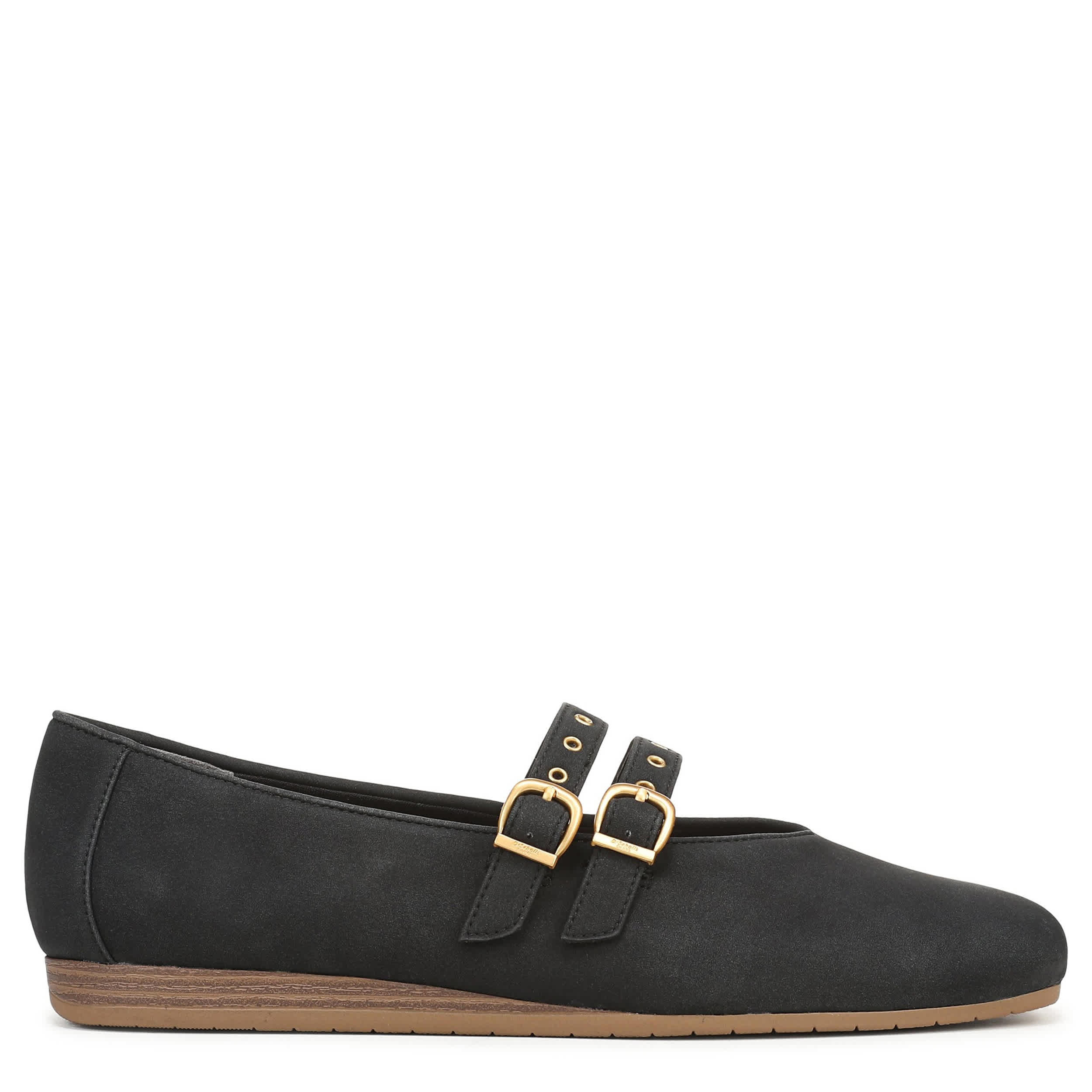DR. SCHOLL'S-WOMENS VIOLET JANE FLAT-BLACK & 