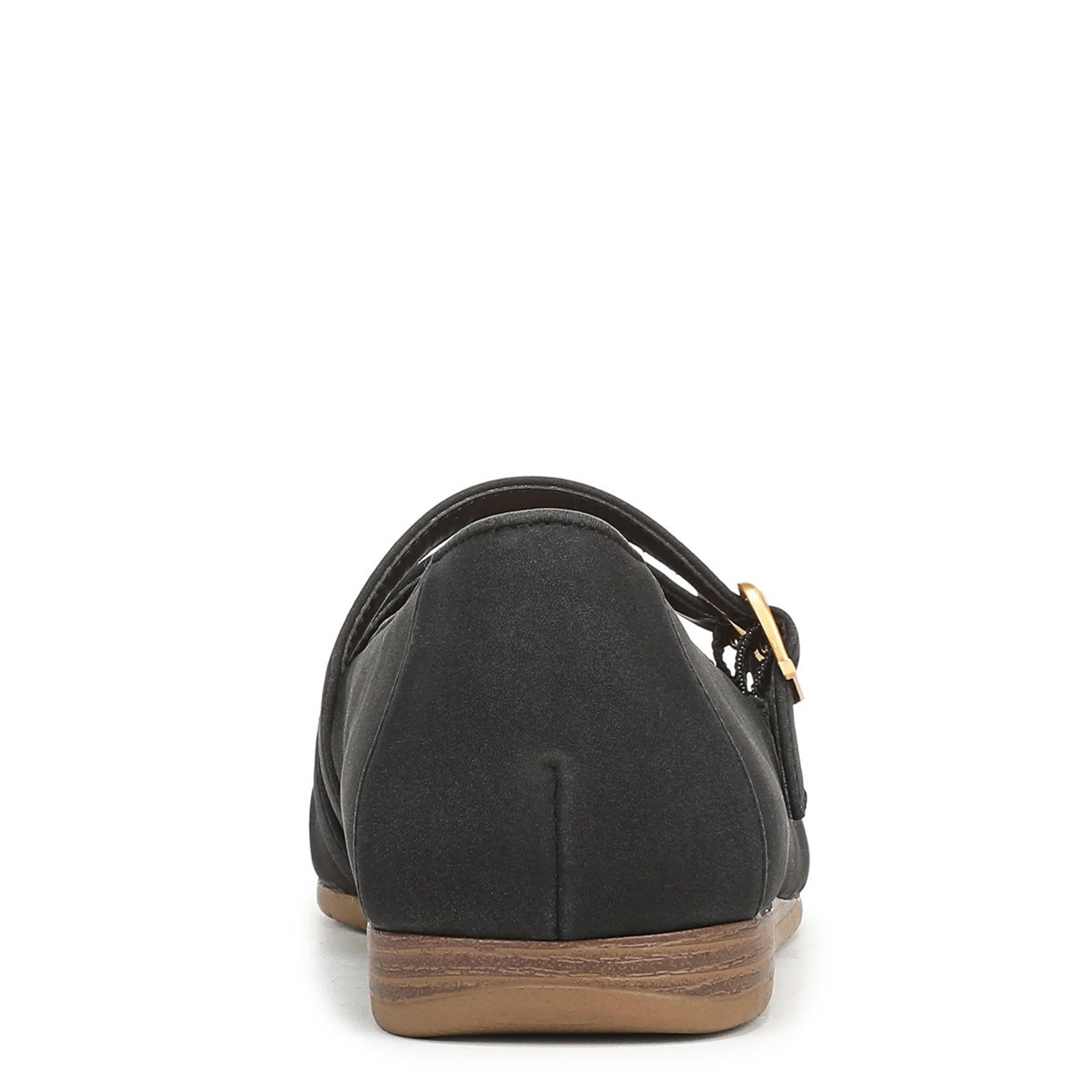 DR. SCHOLL'S-WOMENS VIOLET JANE FLAT-BLACK & 