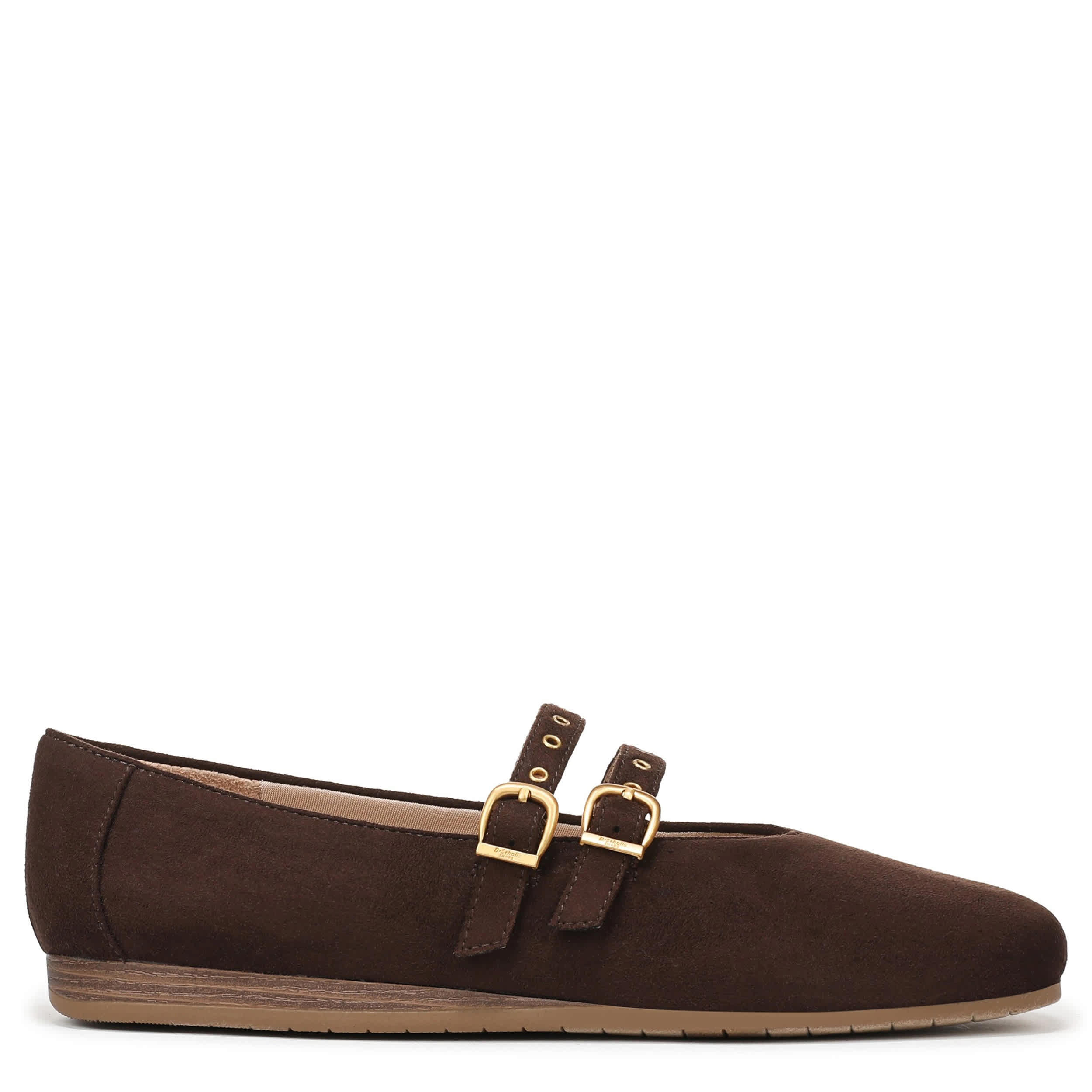 DR. SCHOLL'S-WOMENS VIOLET JANE FLAT-CORDOVAN & 