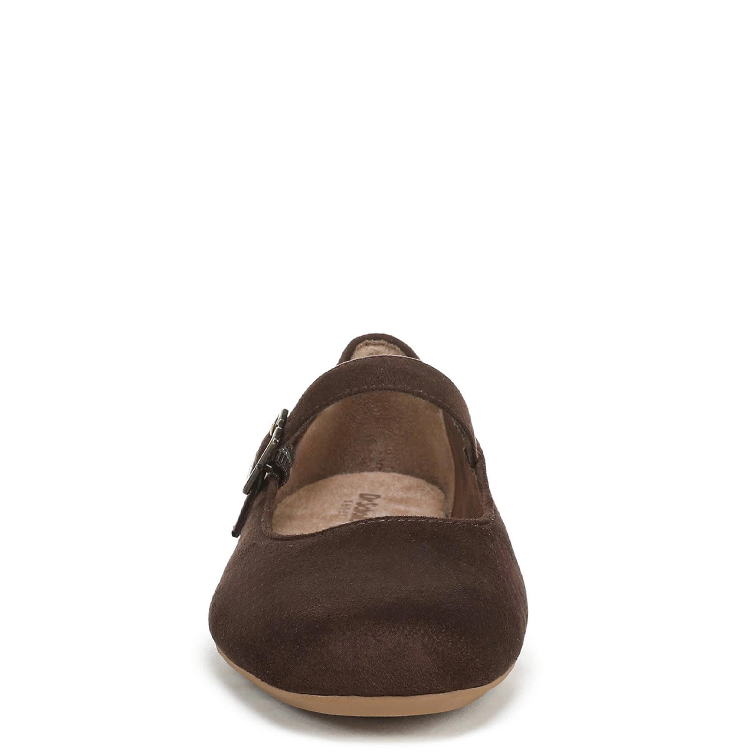 DR. SCHOLL'S-WOMENS WEXLEY JANE FLAT-CORDOVAN & 