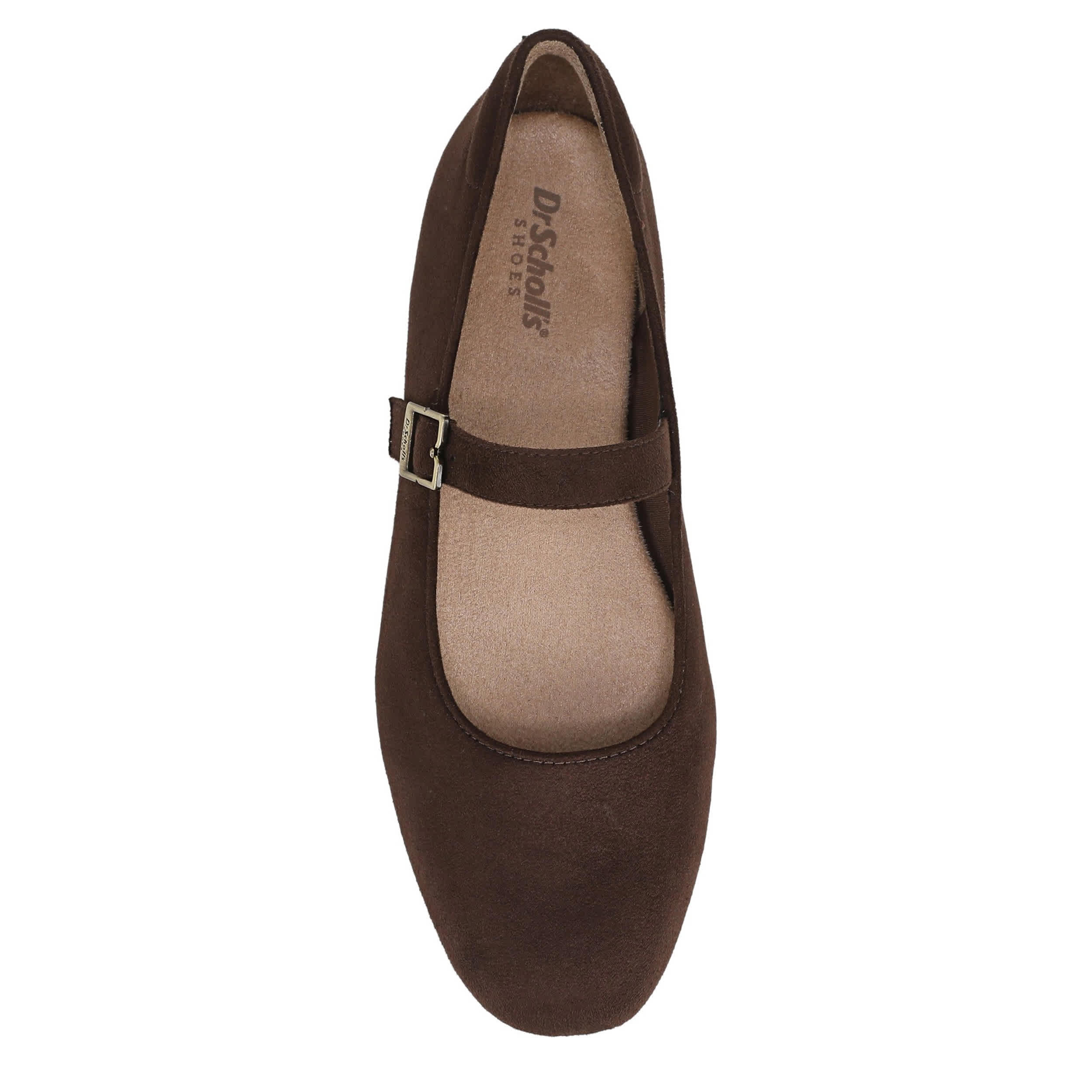 DR. SCHOLL'S-WOMENS WEXLEY JANE FLAT-CORDOVAN & 