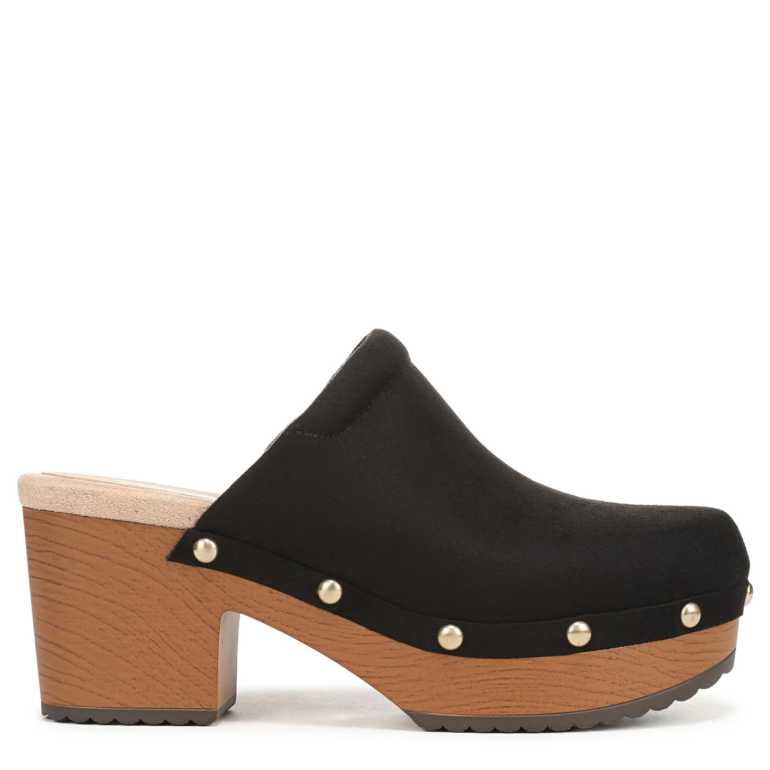 DR. SCHOLL'S-WOMENS CLASSIC JOY CLOG-BLACK & 