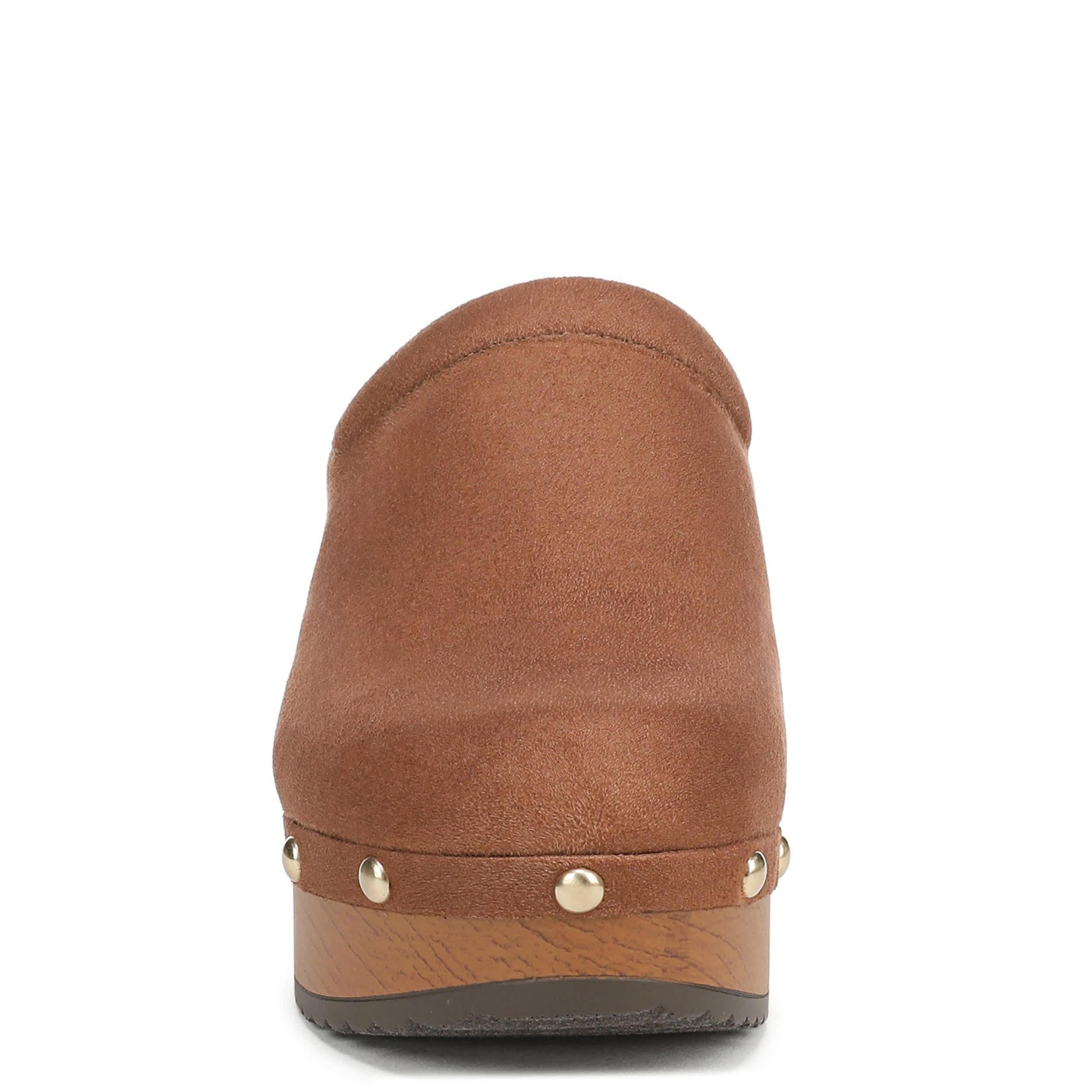 DR. SCHOLL'S-WOMENS CLASSIC JOY CLOG-COGNAC & 