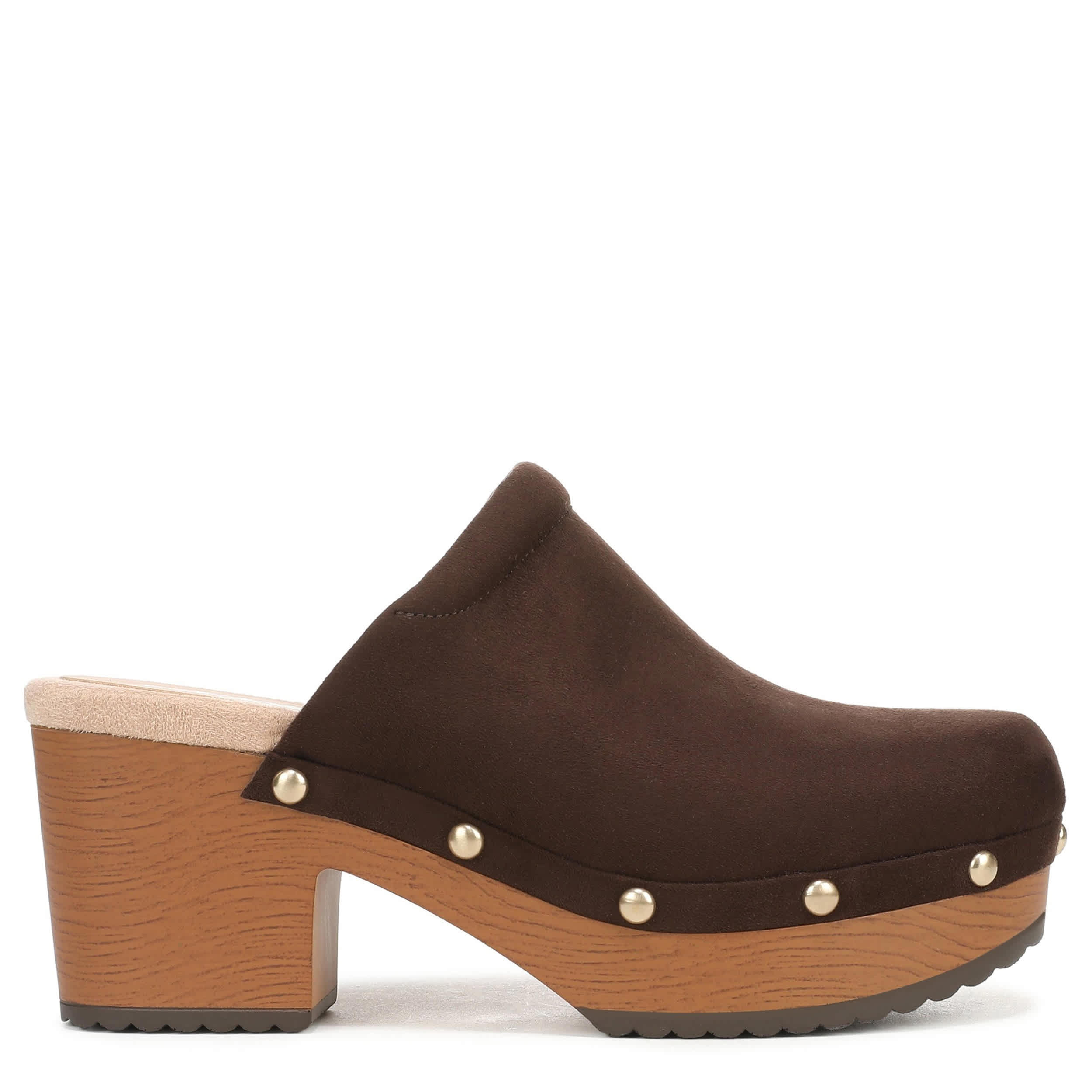 DR. SCHOLL'S-WOMENS CLASSIC JOY CLOG-CORDOVAN & 