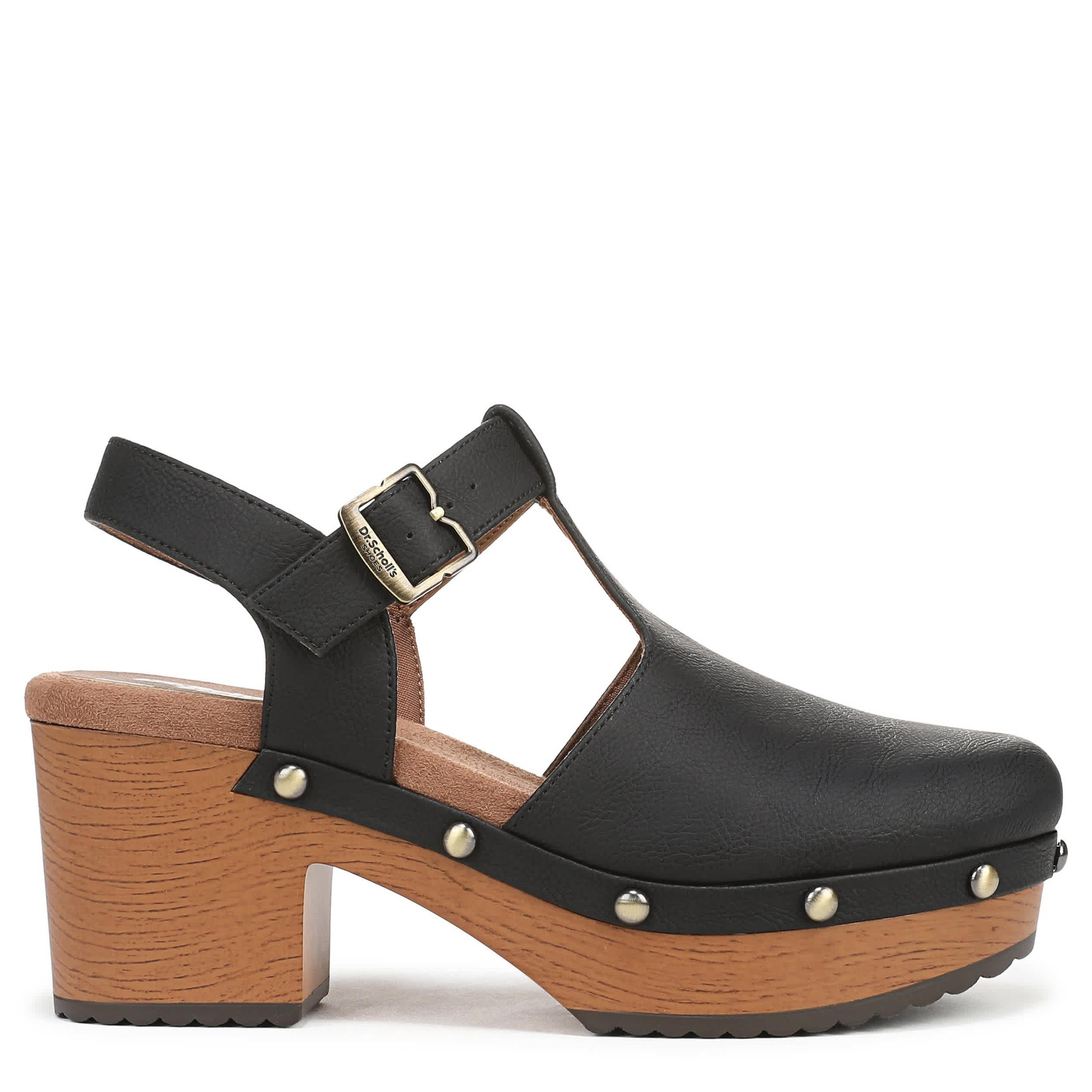 DR. SCHOLL'S-WOMENS CLASSIC DAY CLOG-BLACK & 