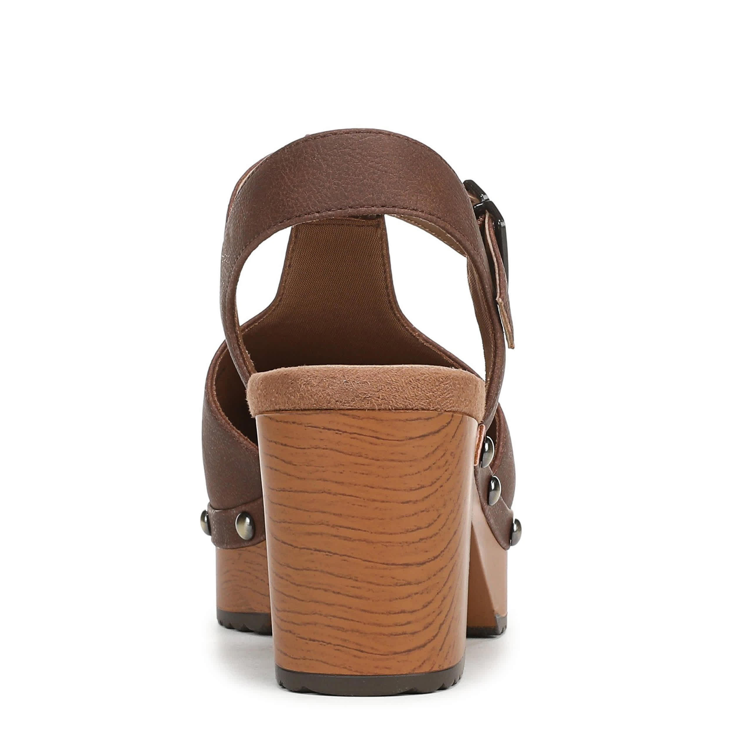 DR. SCHOLL'S-WOMENS CLASSIC DAY CLOG-BROWN & 