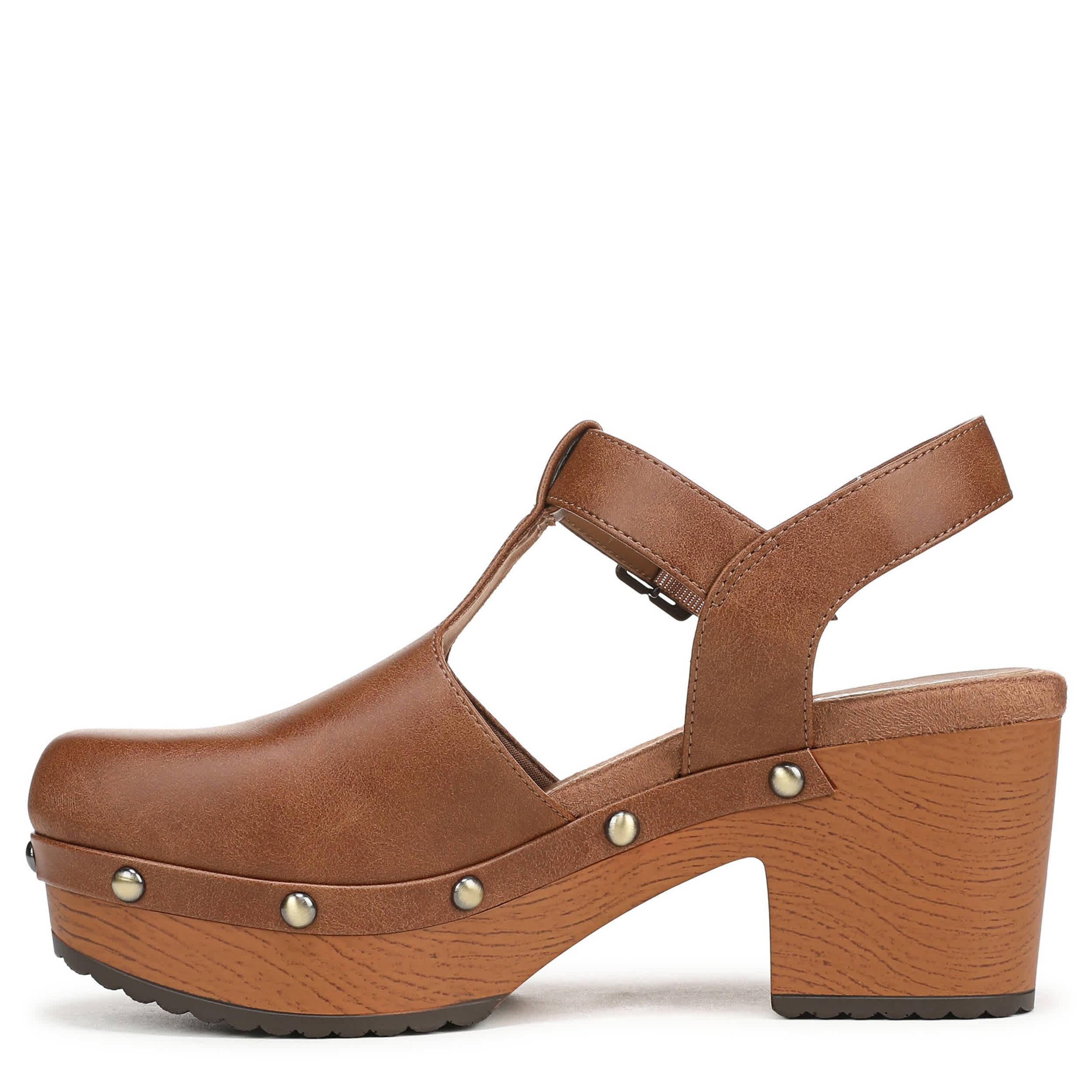 DR. SCHOLL'S-WOMENS CLASSIC DAY CLOG-DARK TAN & 