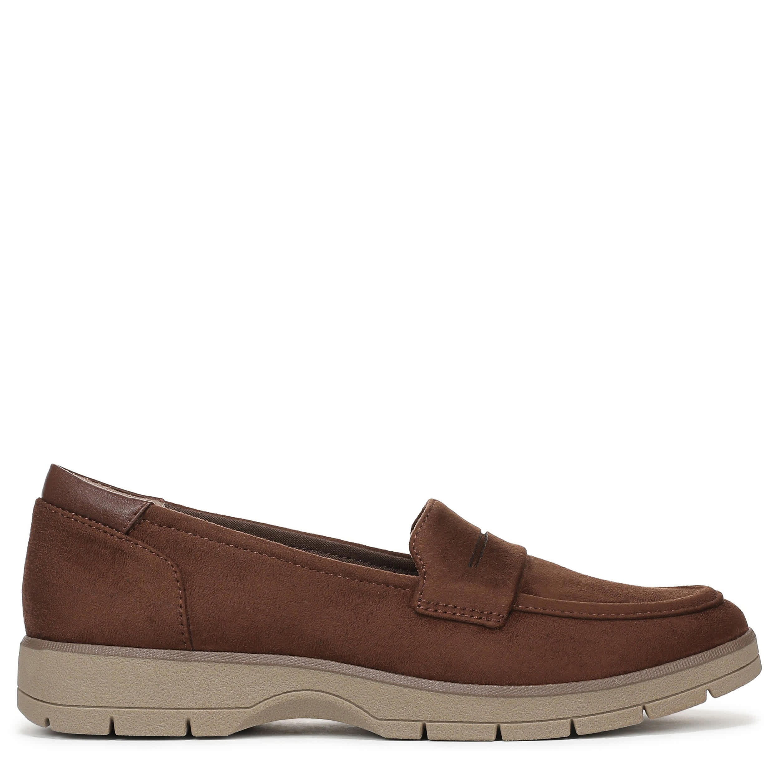 DR. SCHOLL'S-WOMENS NICE DAY LOAFER-CHESTNUT & 