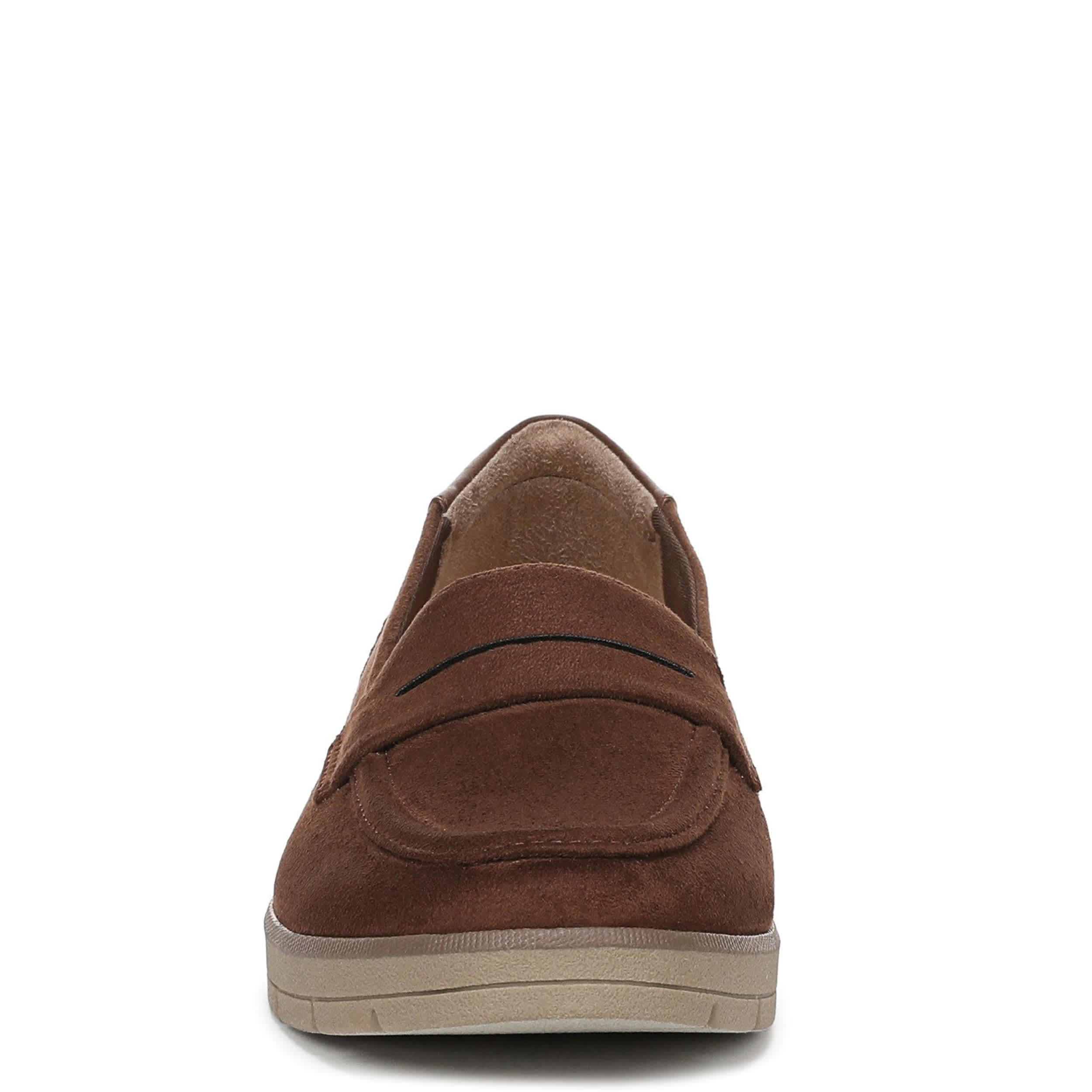 DR. SCHOLL'S-WOMENS NICE DAY LOAFER-CHESTNUT & 