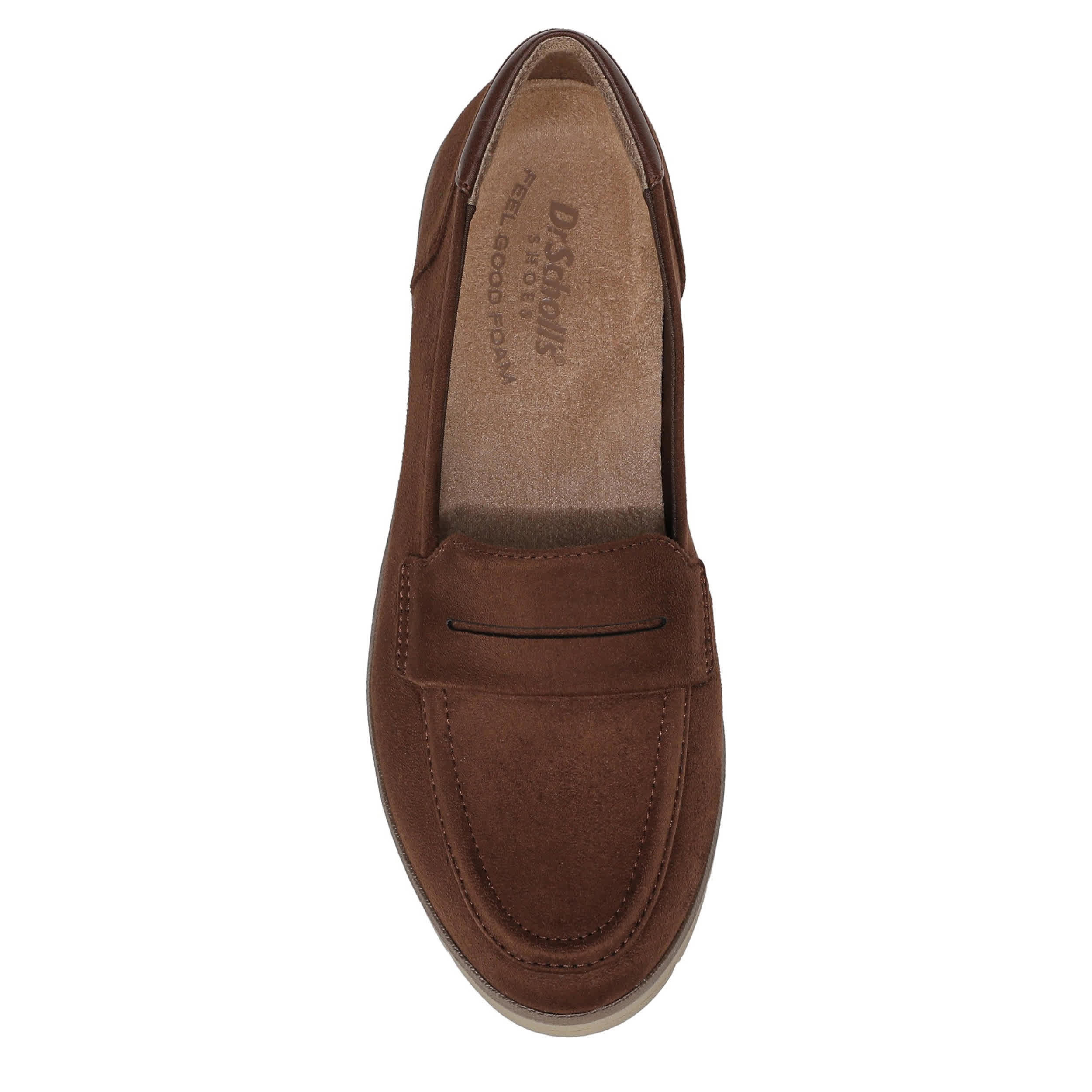 DR. SCHOLL'S-WOMENS NICE DAY LOAFER-CHESTNUT & 