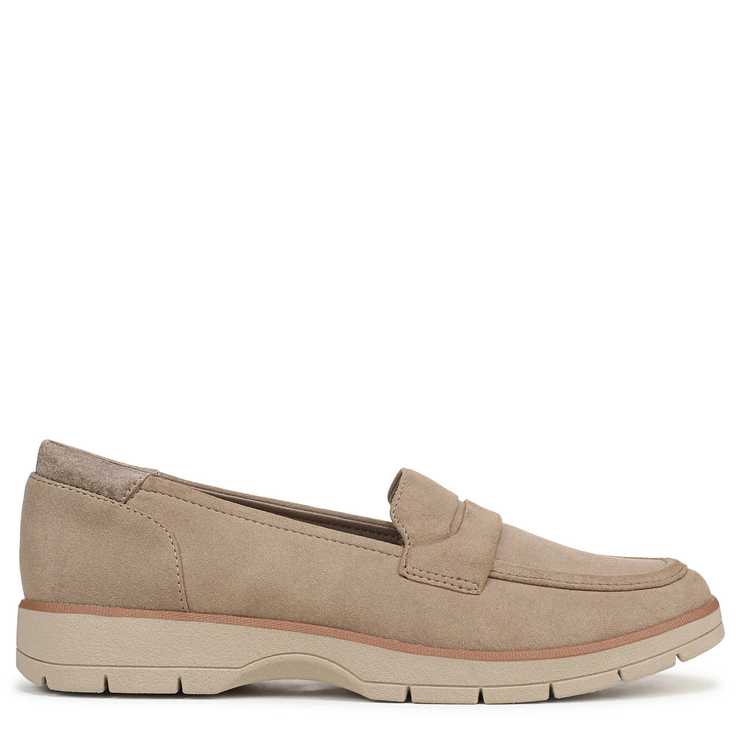 DR. SCHOLL'S-WOMENS NICE DAY LOAFER-TAUPE & 