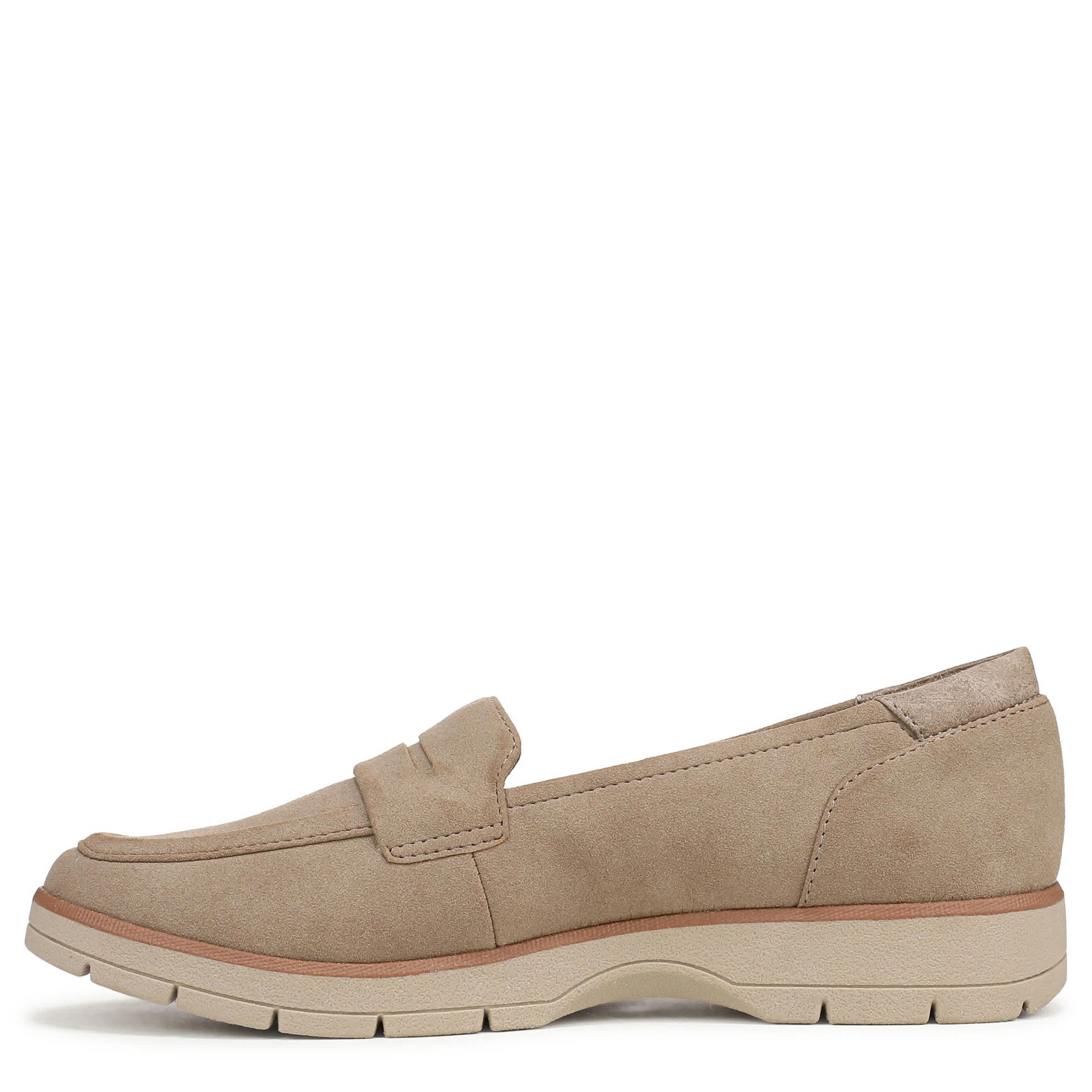 DR. SCHOLL'S-WOMENS NICE DAY LOAFER-TAUPE & 