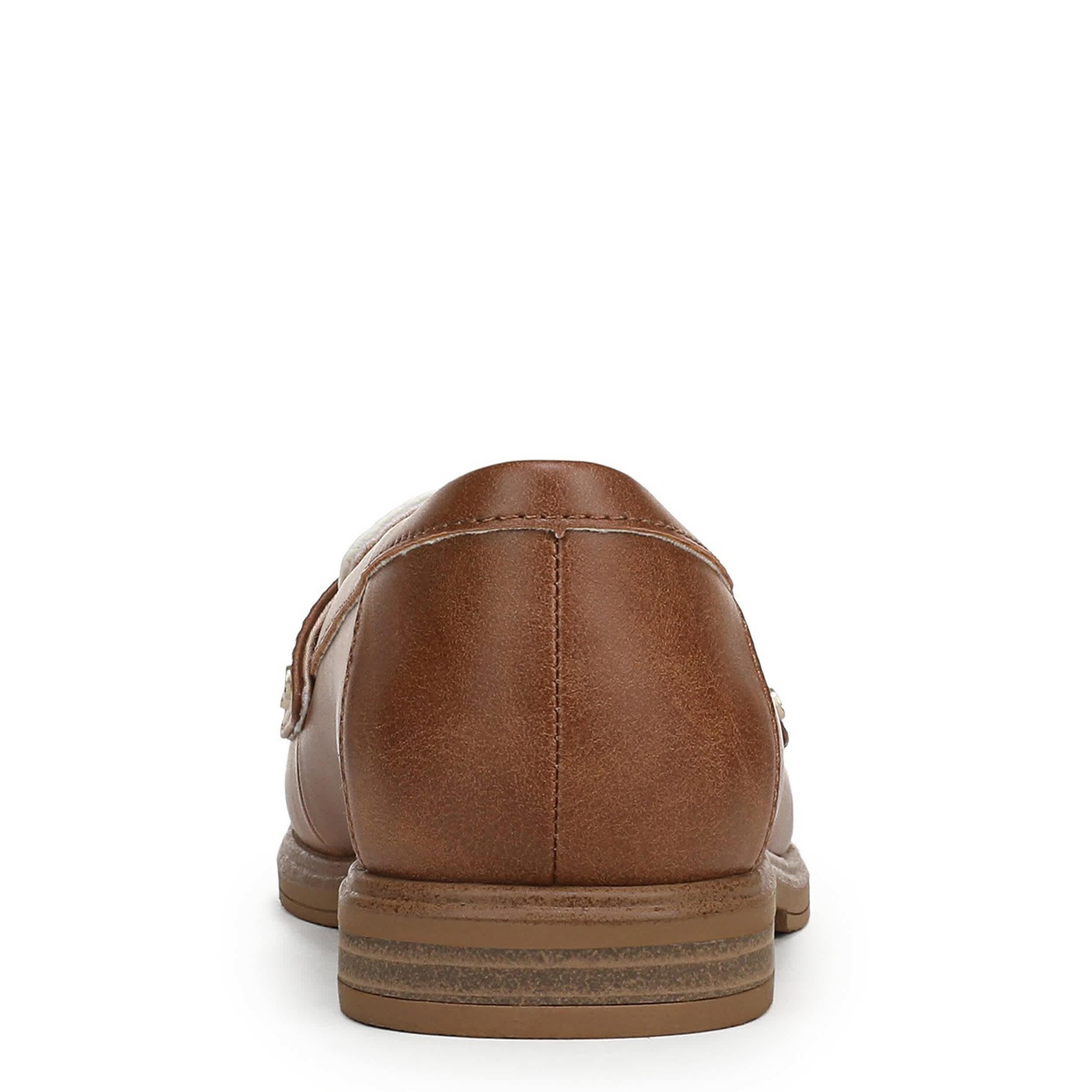 DR. SCHOLL'S-WOMENS HELLO LOAFER-BROWN & WHITE