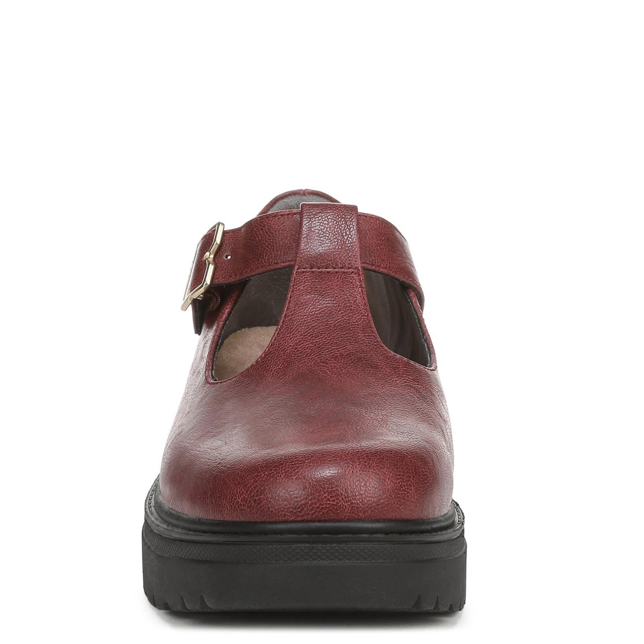 DR. SCHOLL'S-WOMENS BRING IT JANE LOAFER-BURGUNDY & 
