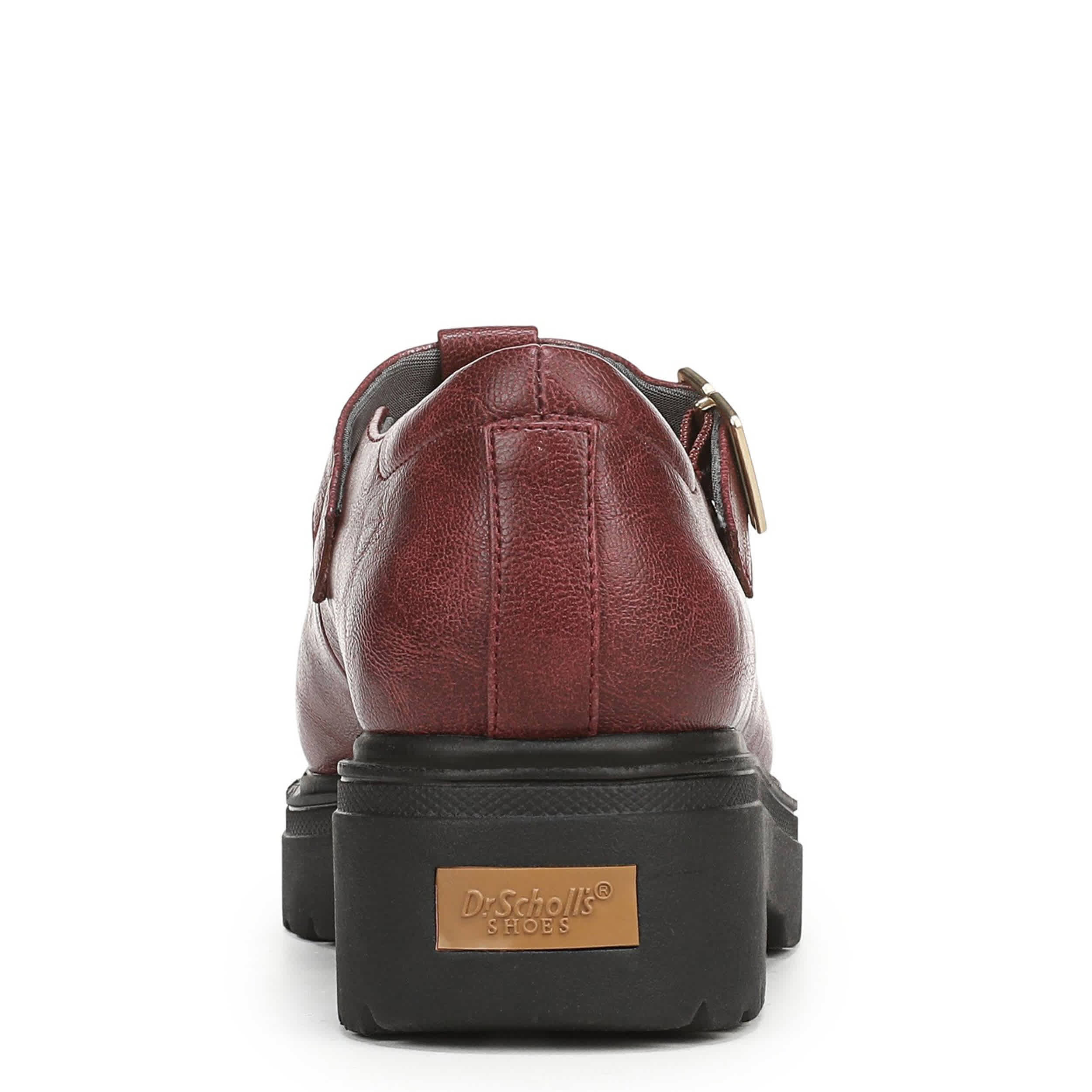 DR. SCHOLL'S-WOMENS BRING IT JANE LOAFER-BURGUNDY & 