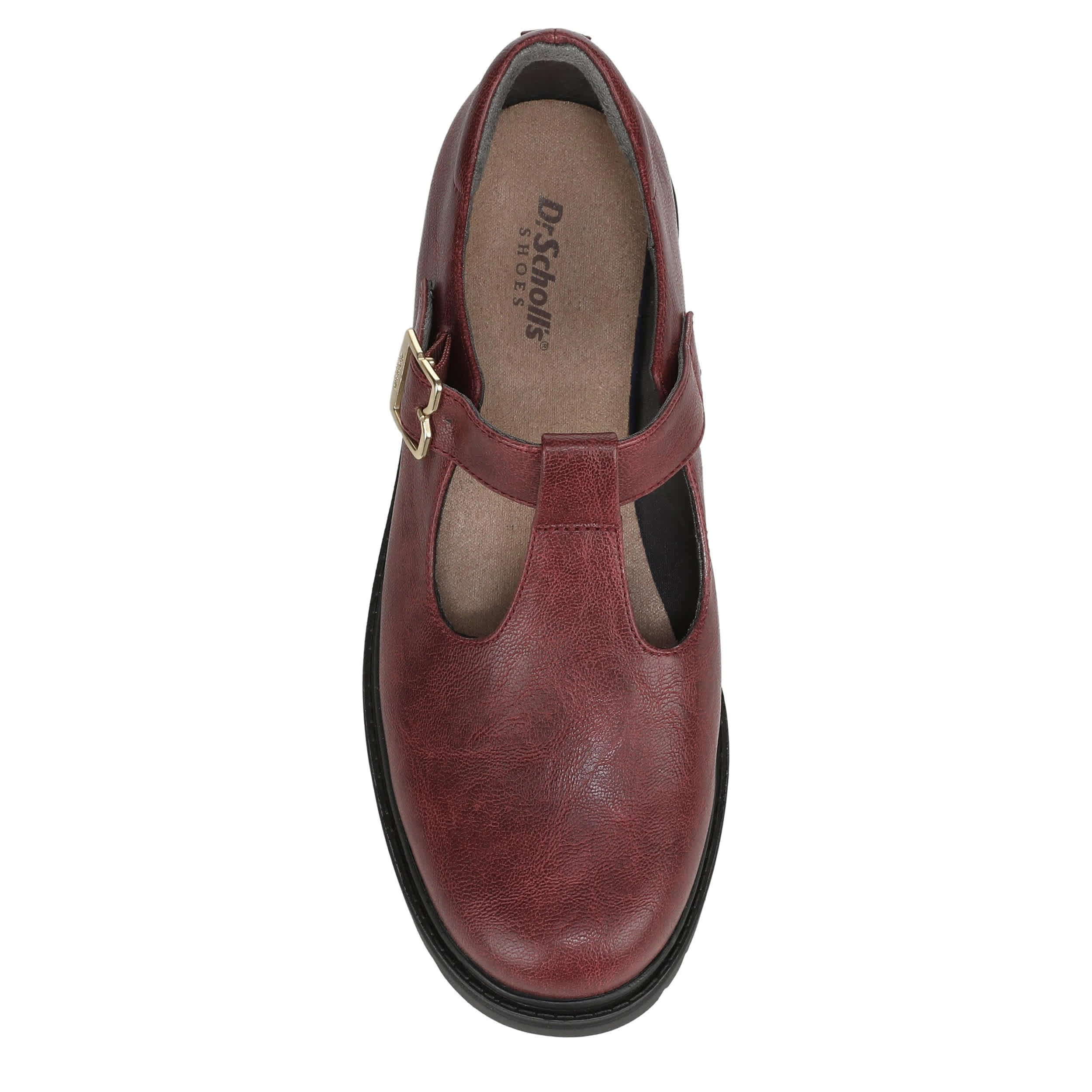 DR. SCHOLL'S-WOMENS BRING IT JANE LOAFER-BURGUNDY & 