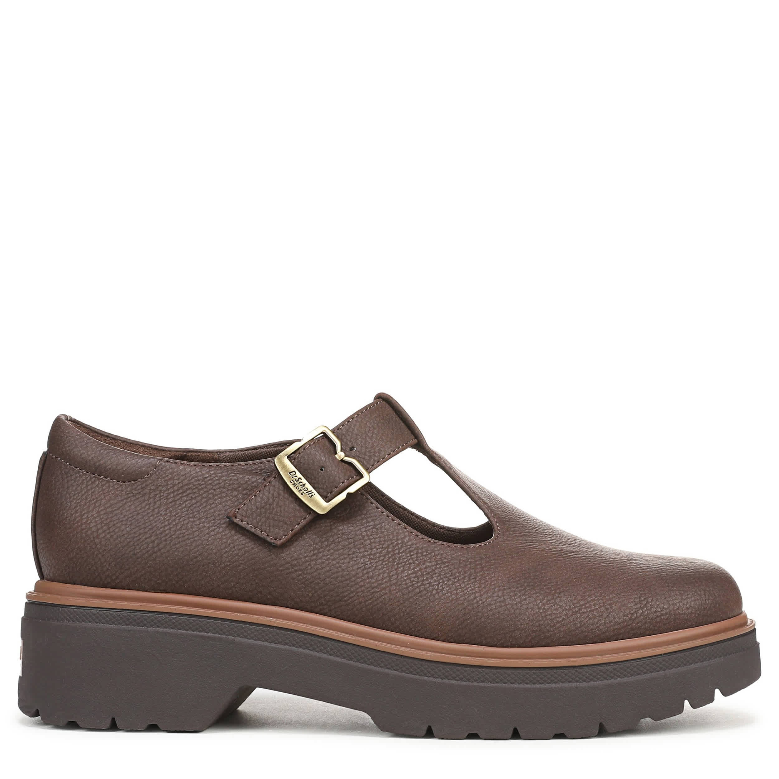DR. SCHOLL'S-WOMENS BRING IT JANE LOAFER-DARK BROWN & 