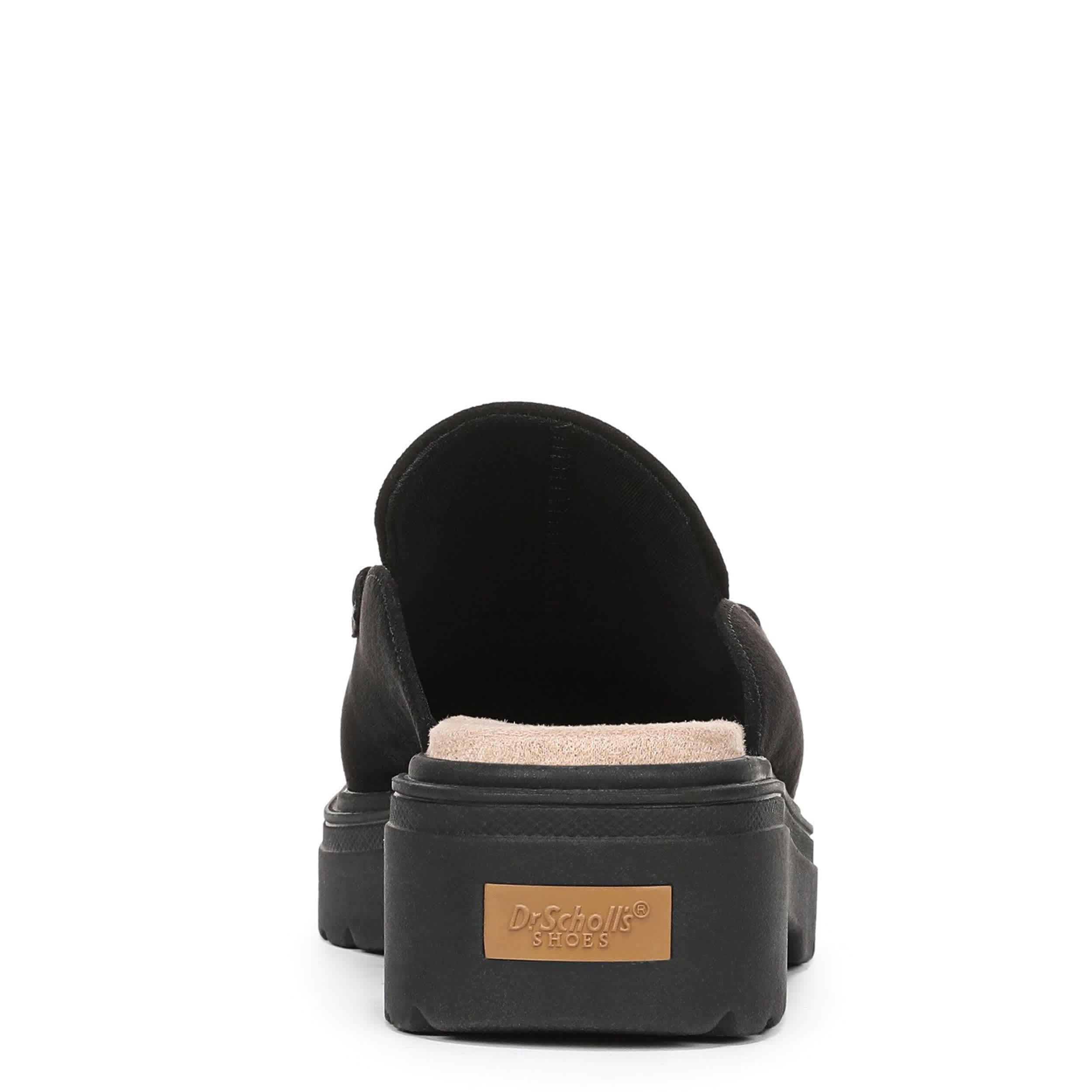 DR. SCHOLL'S-WOMENS BRING IT CLOG-BLACK & 