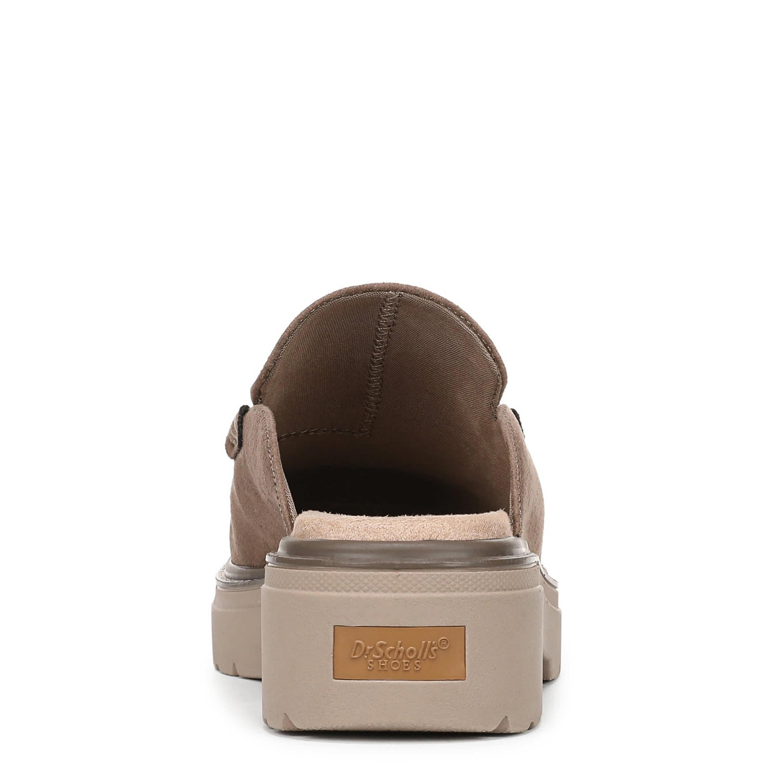 DR. SCHOLL'S-WOMENS BRING IT CLOG-BROWN & 