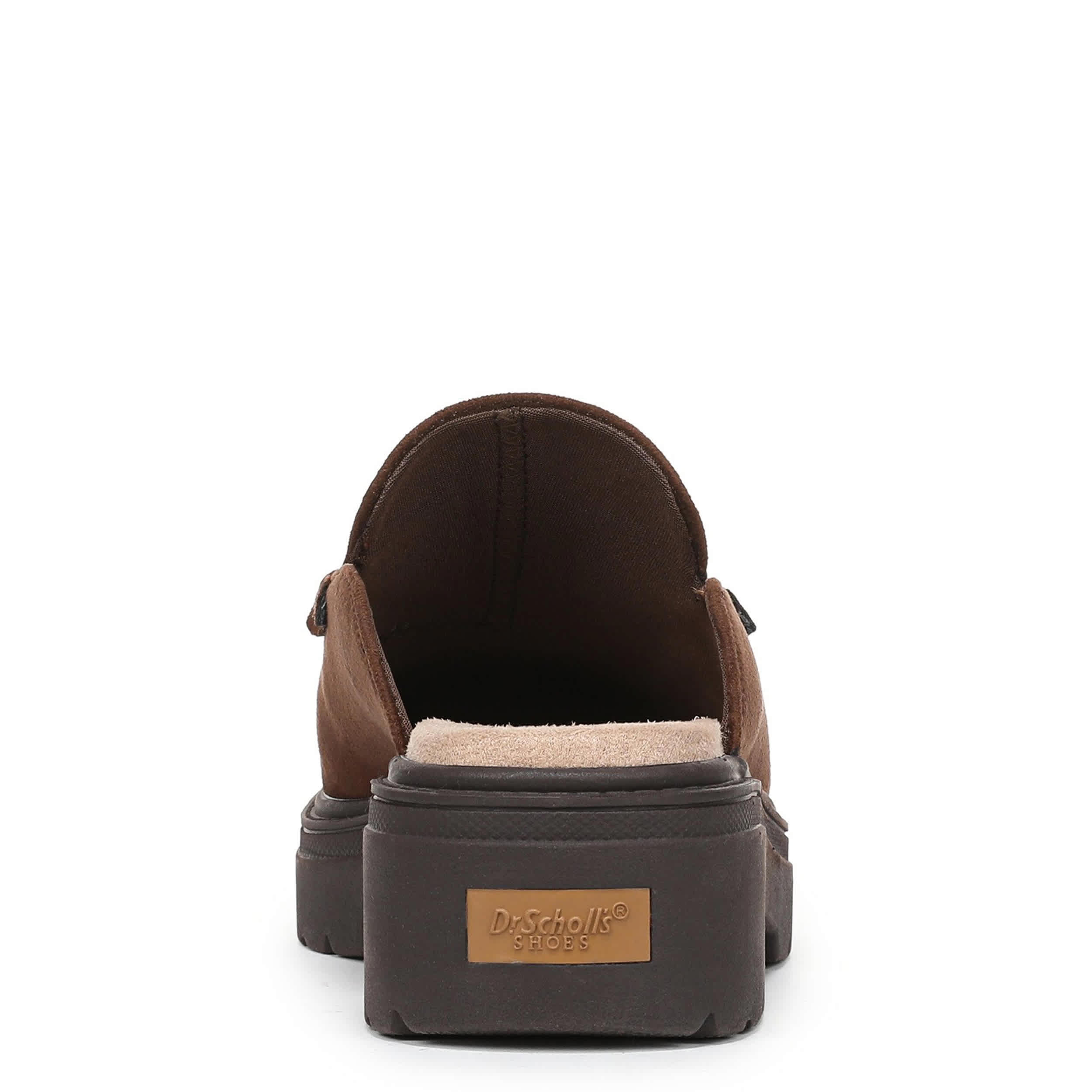 DR. SCHOLL'S-WOMENS BRING IT CLOG-CHESTNUT & 
