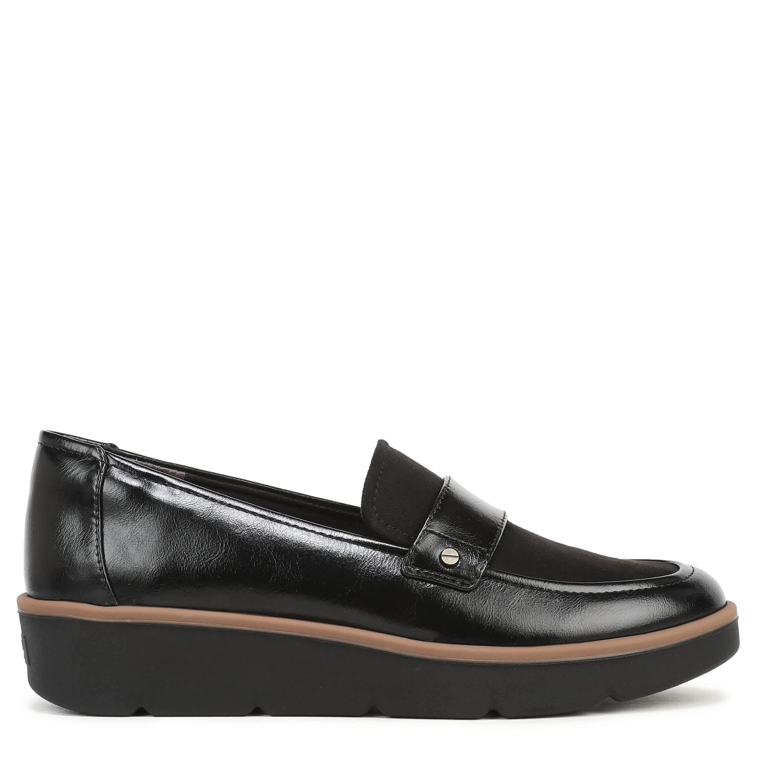 DR. SCHOLL'S-WOMENS WEBSTER CLOUD LOAFER-BLACK & 